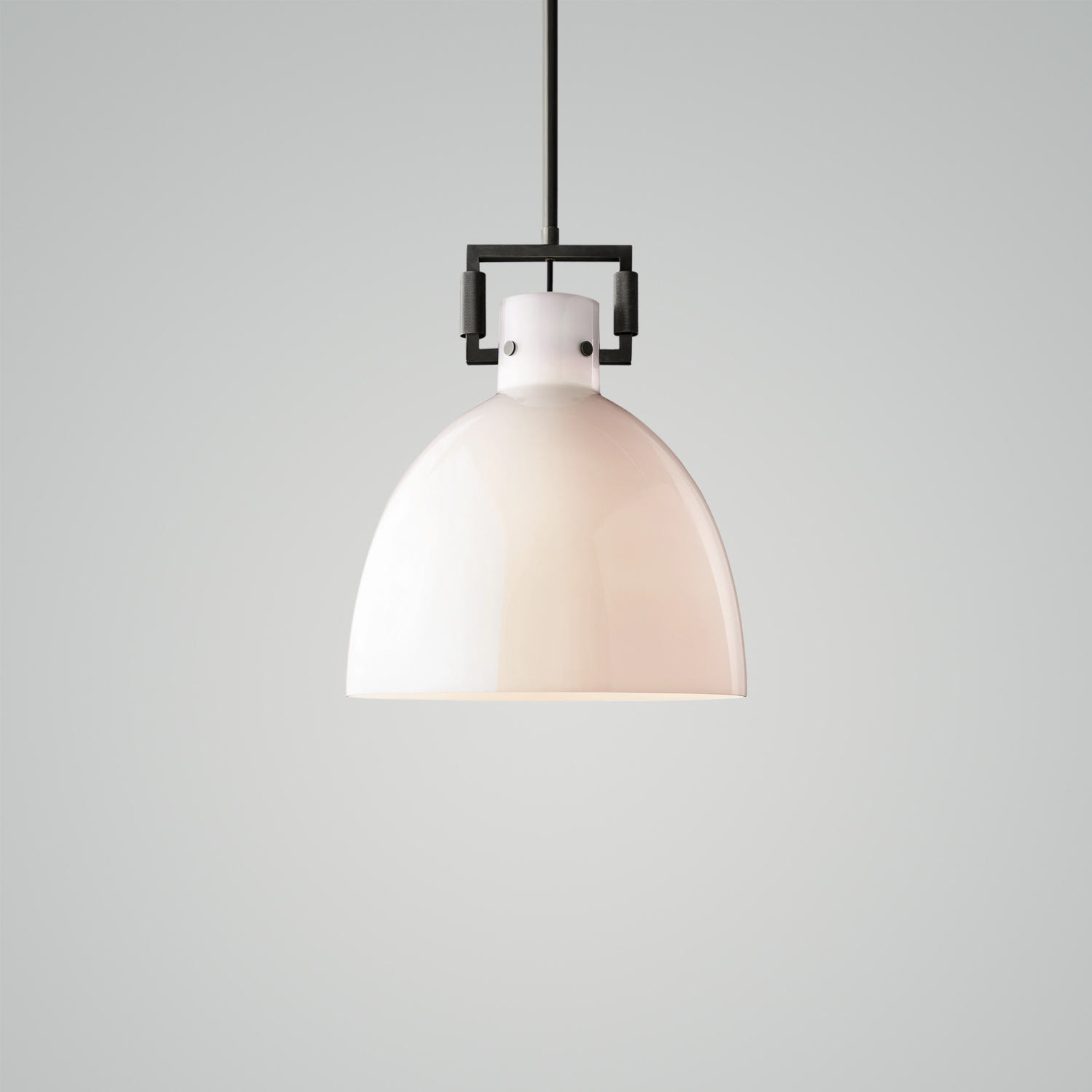 未上传 Machinist Milk Glass Cloche Pendant Light
