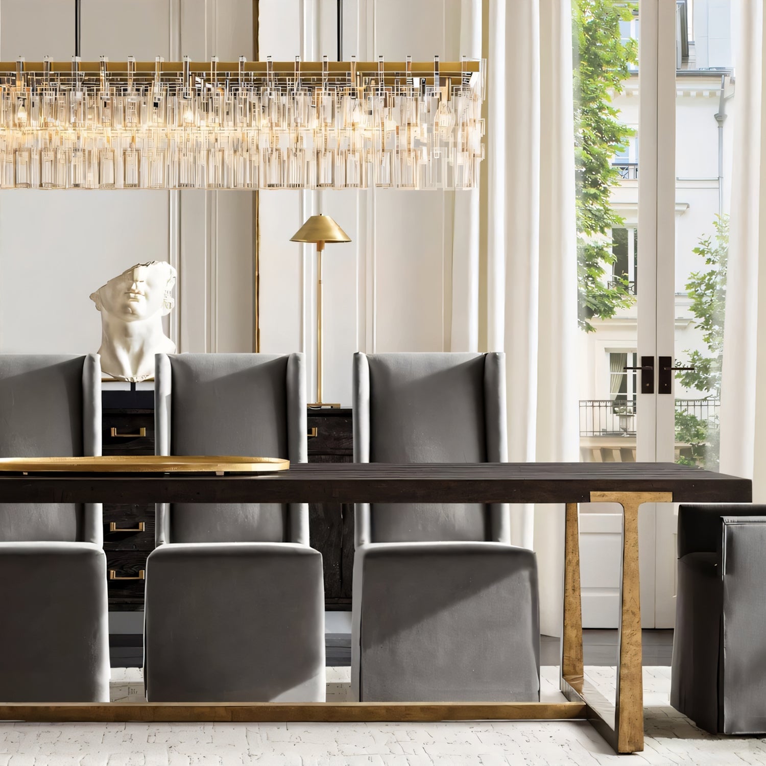 Marignan Rectangular Chandelier