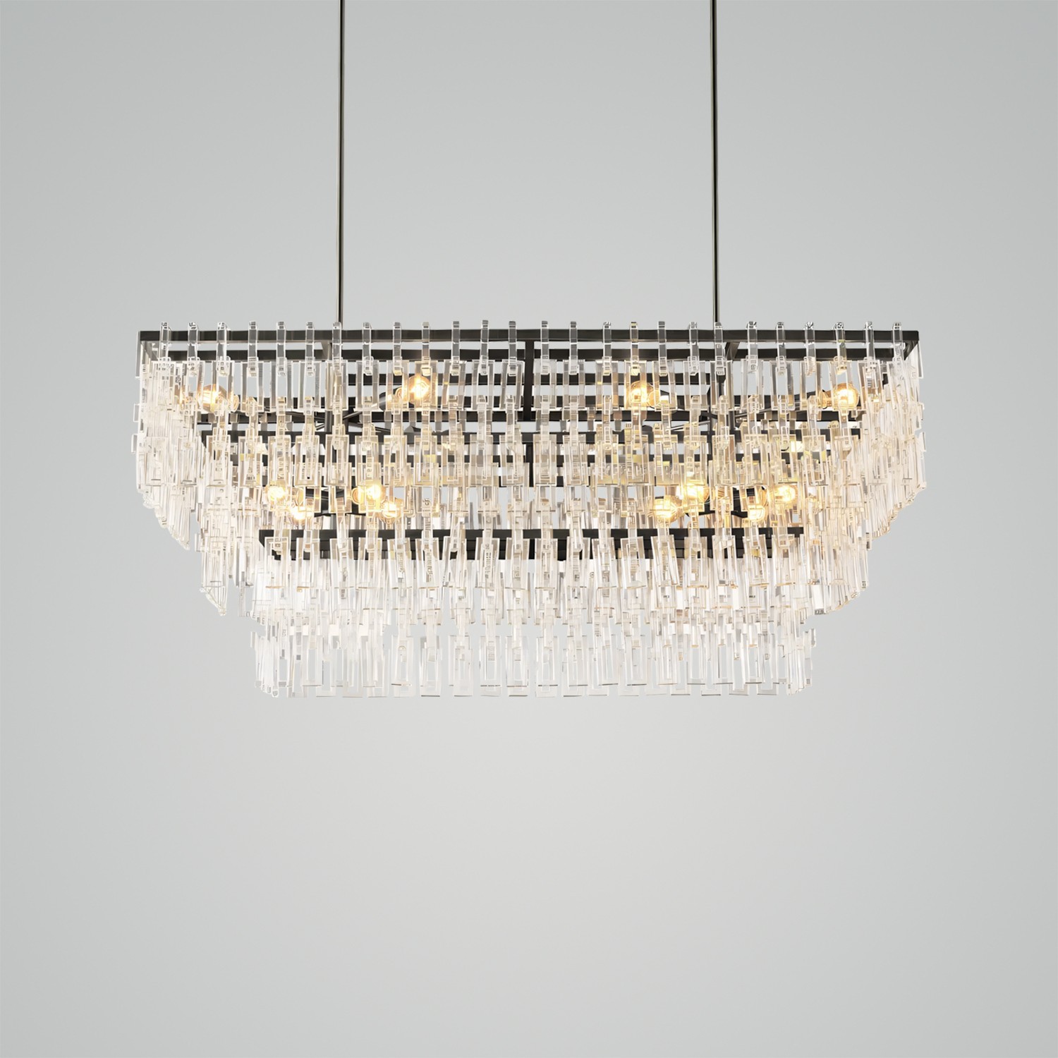 Marignan Tiered Rectangular Chandelier