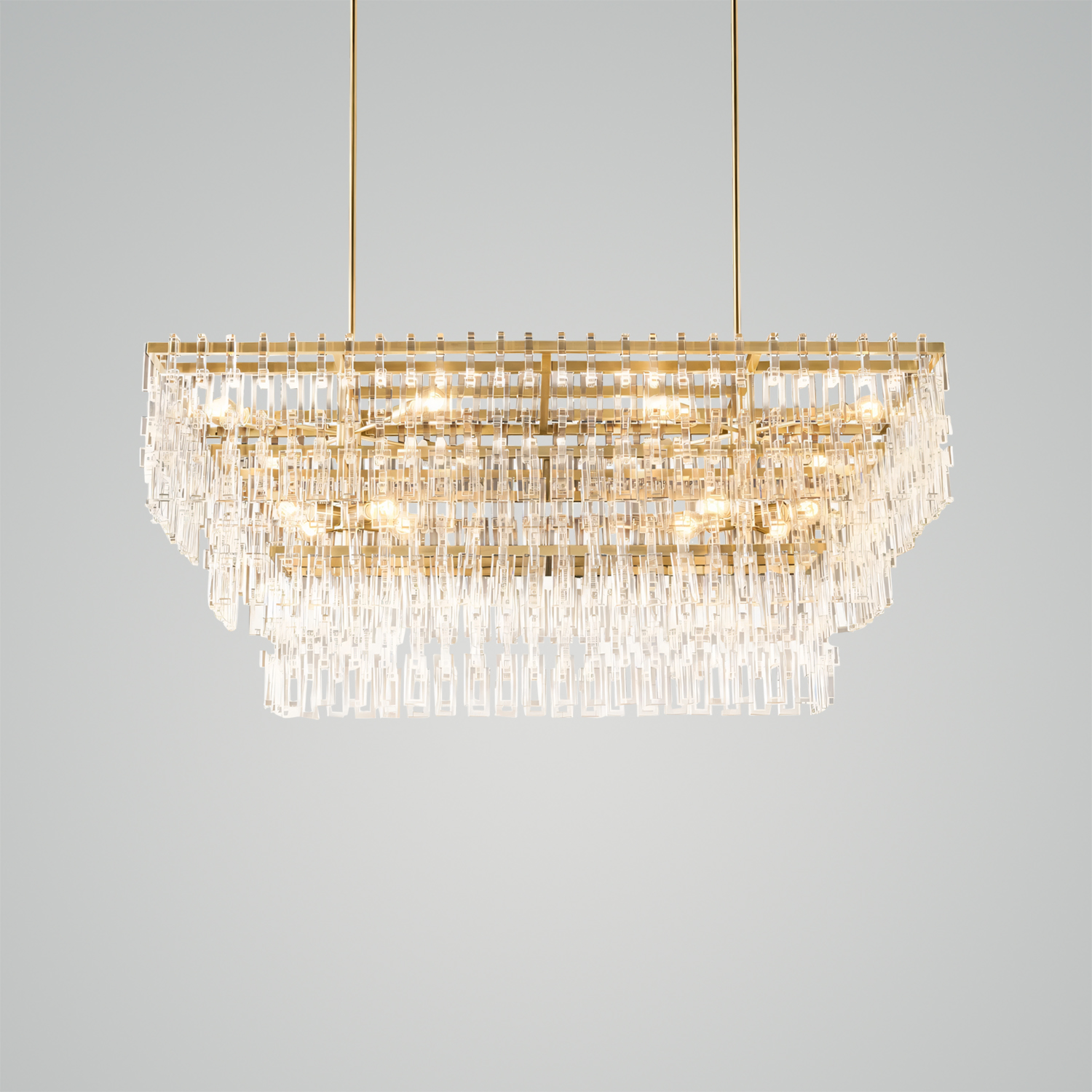 Marignan Tiered Rectangular Chandelier
