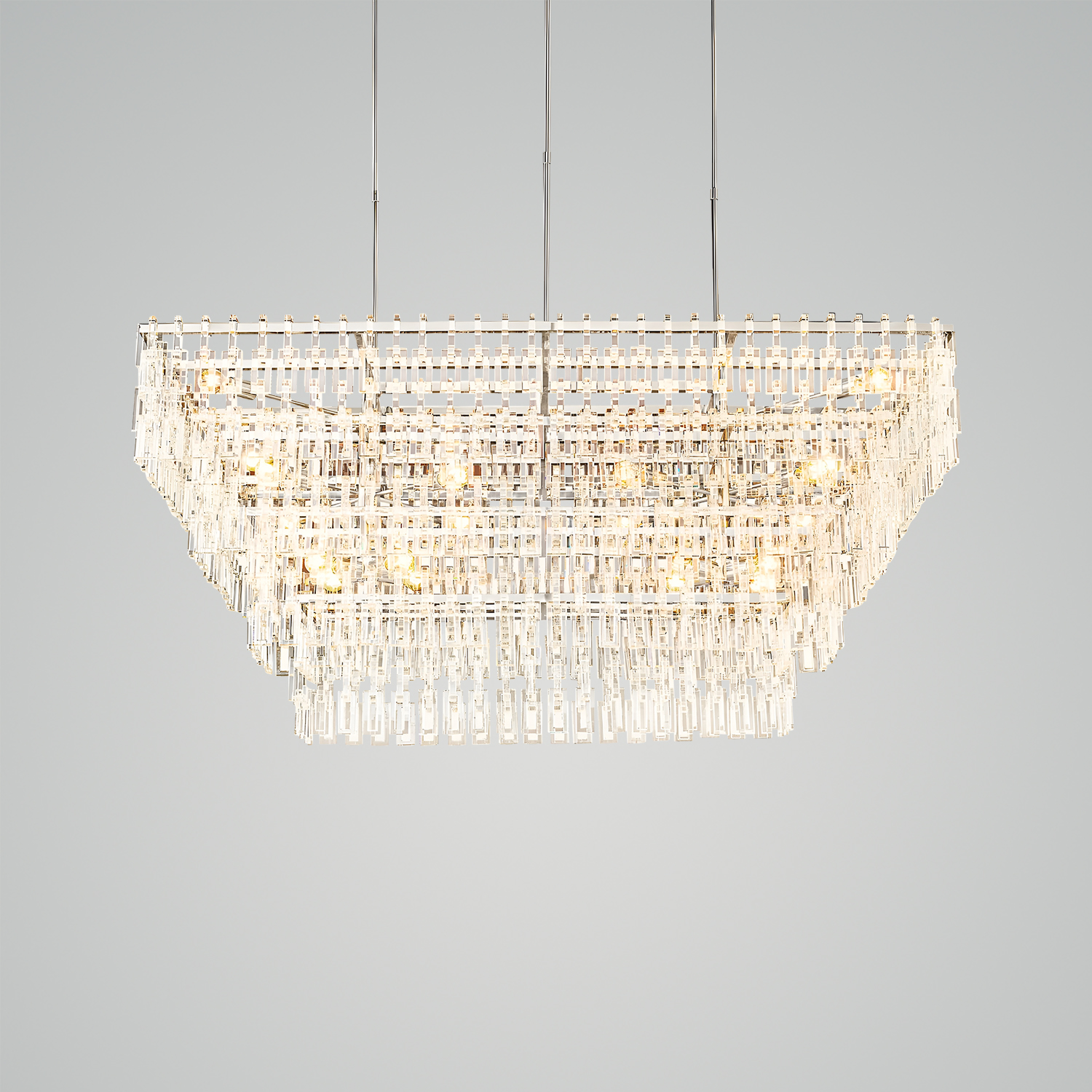 Marignan Tiered Rectangular Chandelier