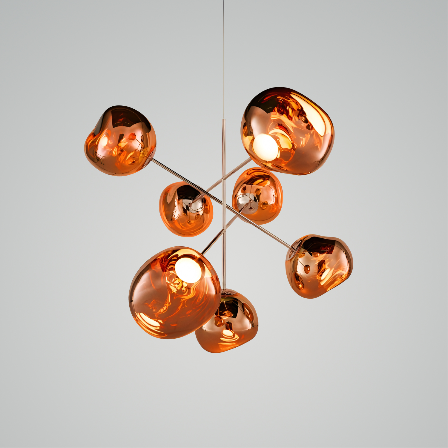 Melt LED Chandelier Chrome Large