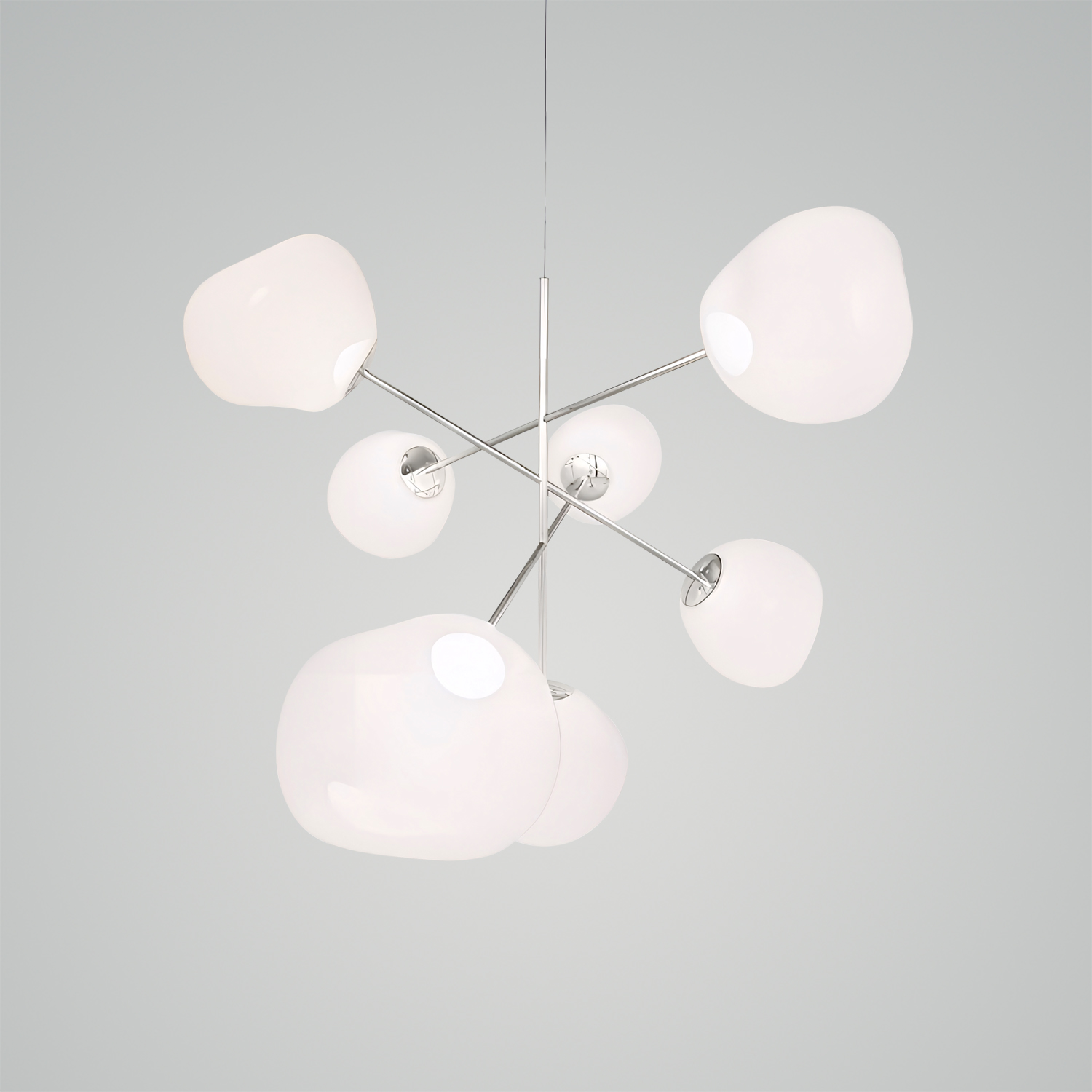 Melt LED Chandelier Chrome Large