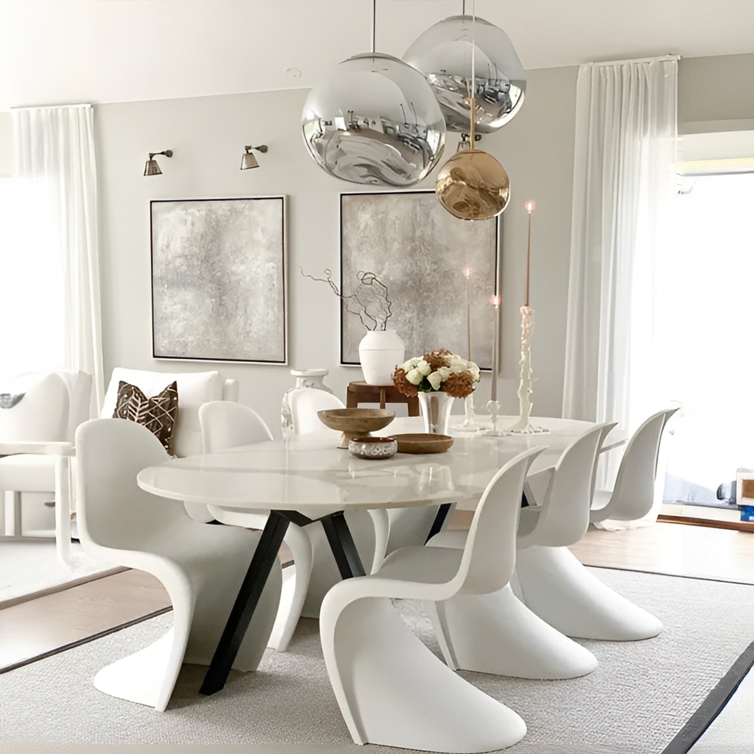 Melt Mini LED Smoke Round Pendant System