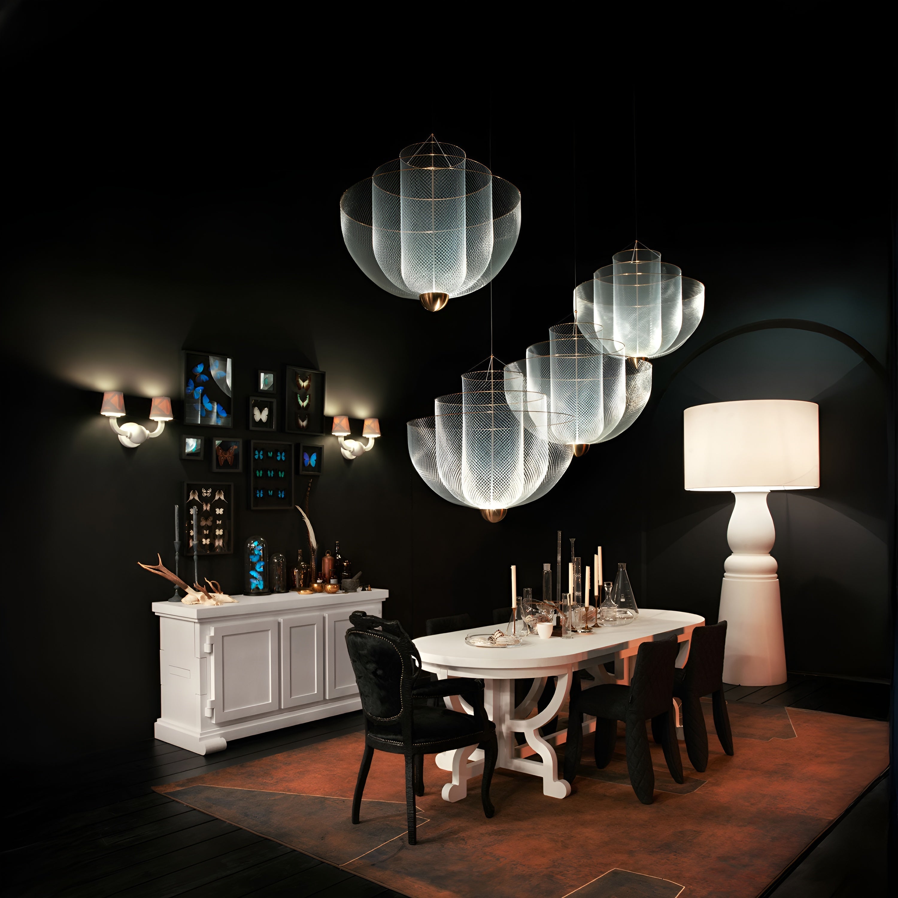 Meshmatics LED Chandelier