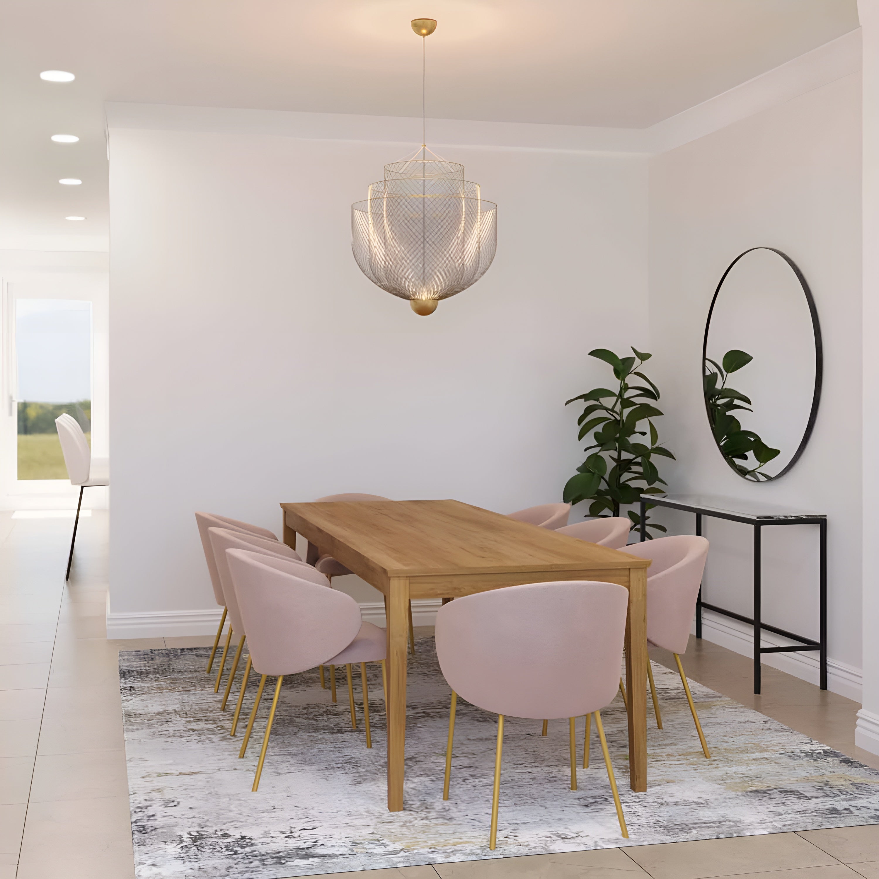 Meshmatics LED Chandelier