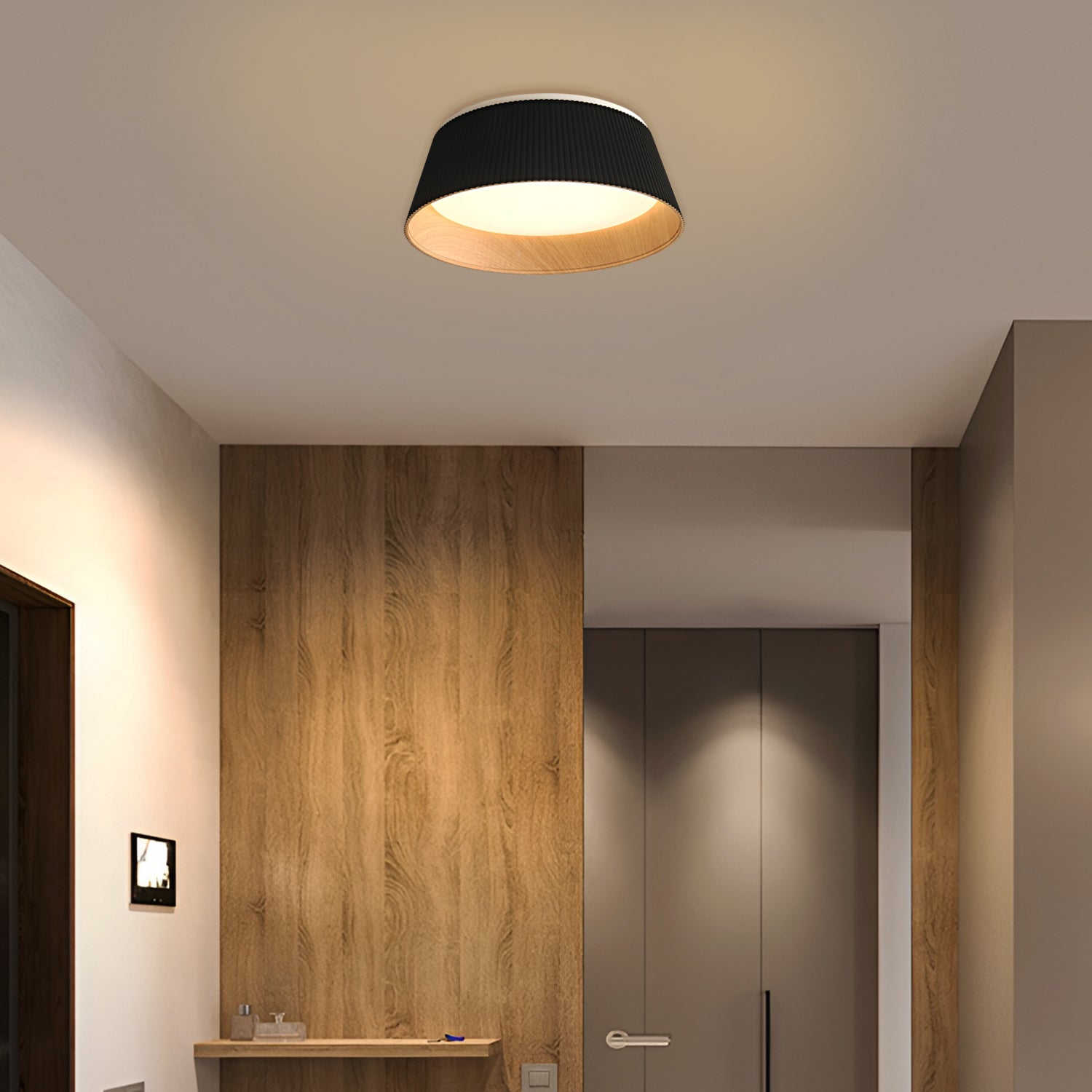 Modern_Ribbed_Ceiling_Light_11