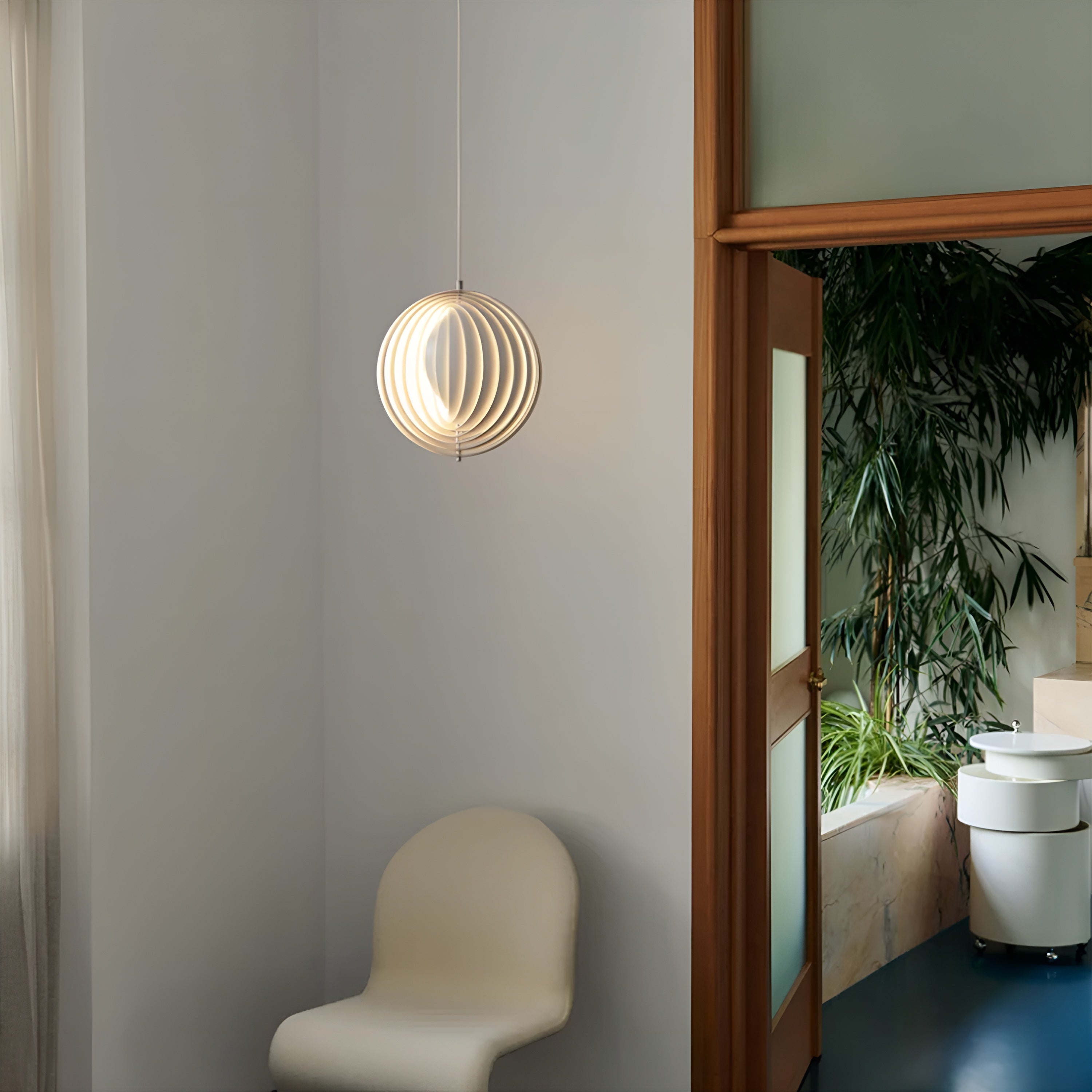 Moon Opal Pendant Light