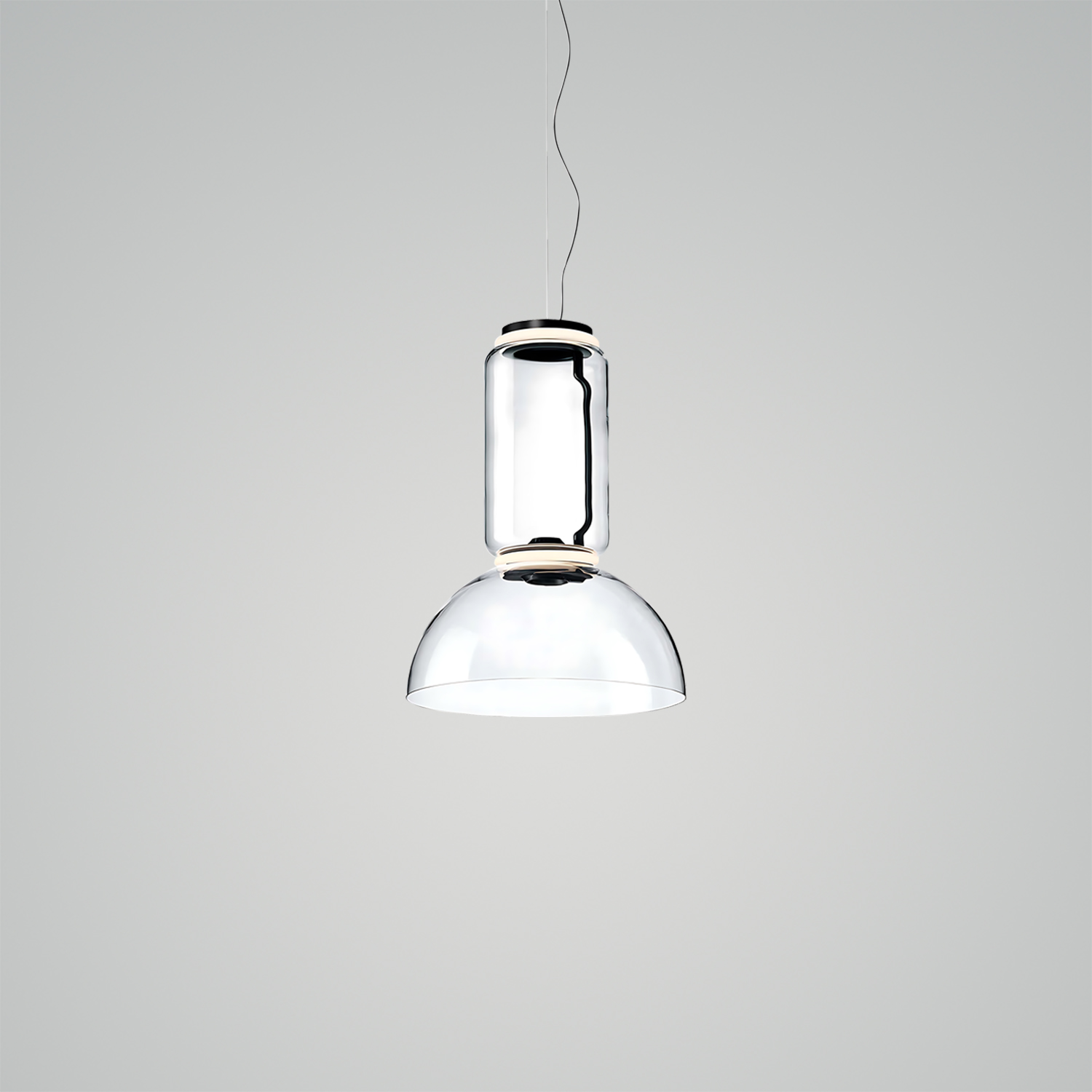 Noctambule Suspension Bowl Pendant Light