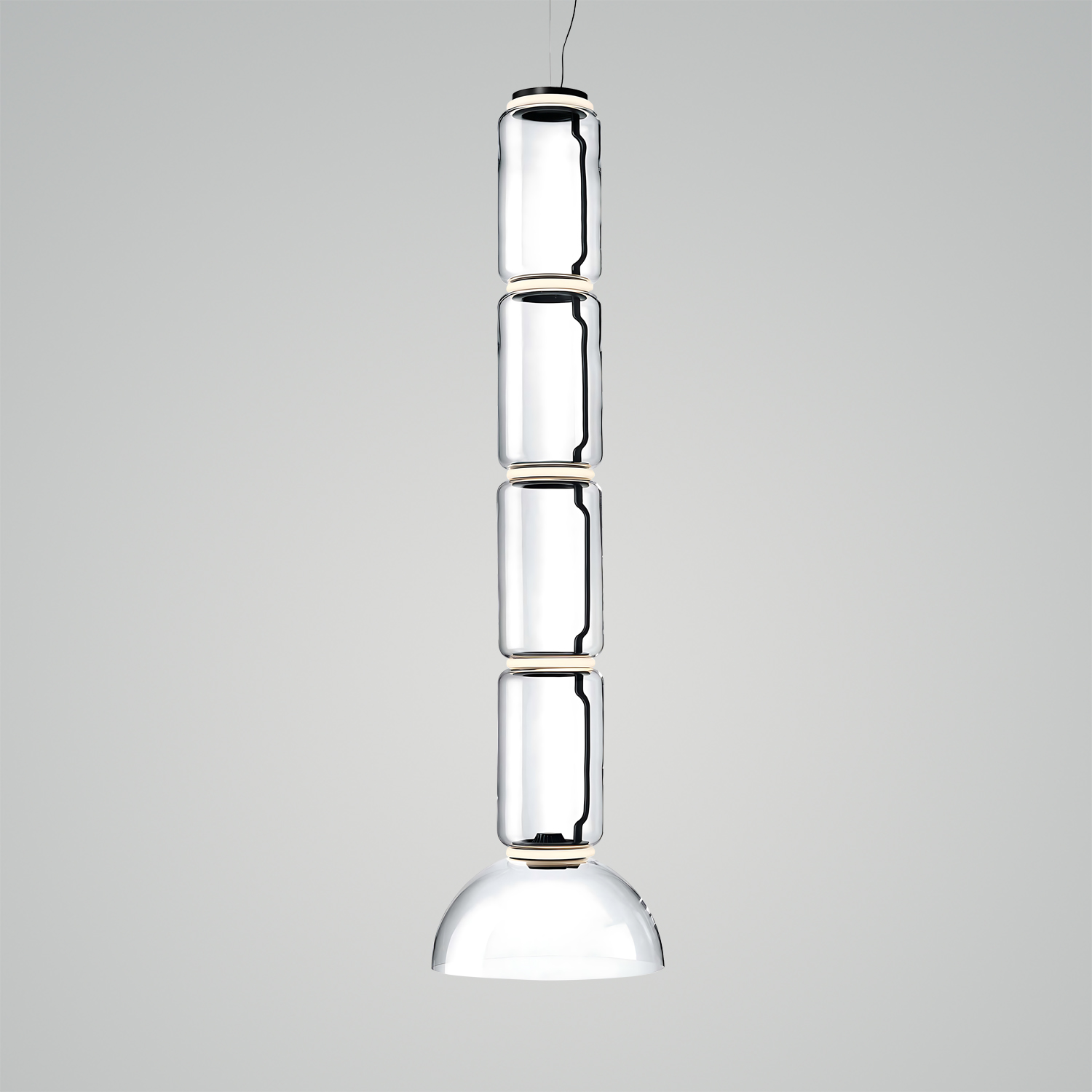 Noctambule Suspension Bowl Pendant Light