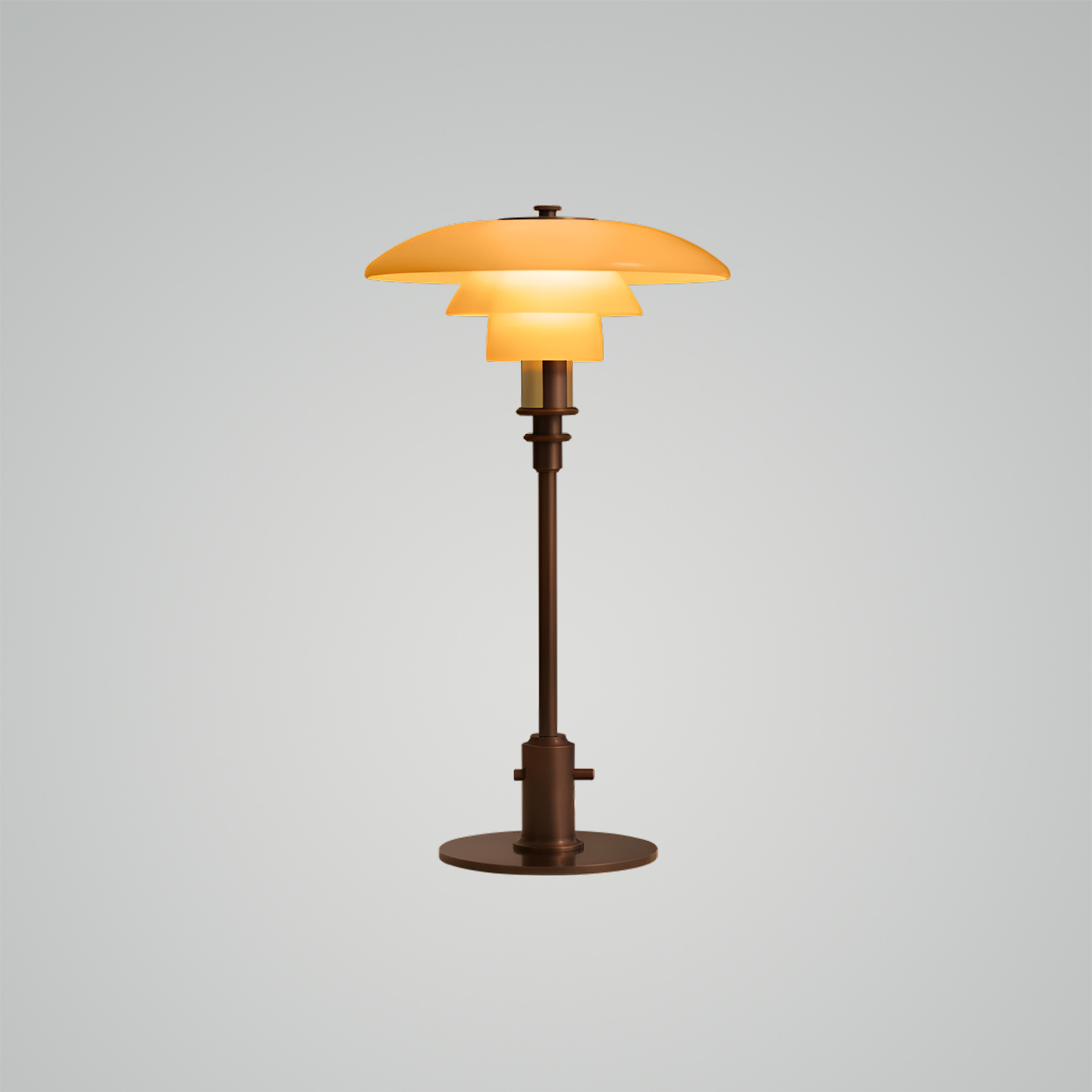 PH 2/1 Aged Brass Table Lamp