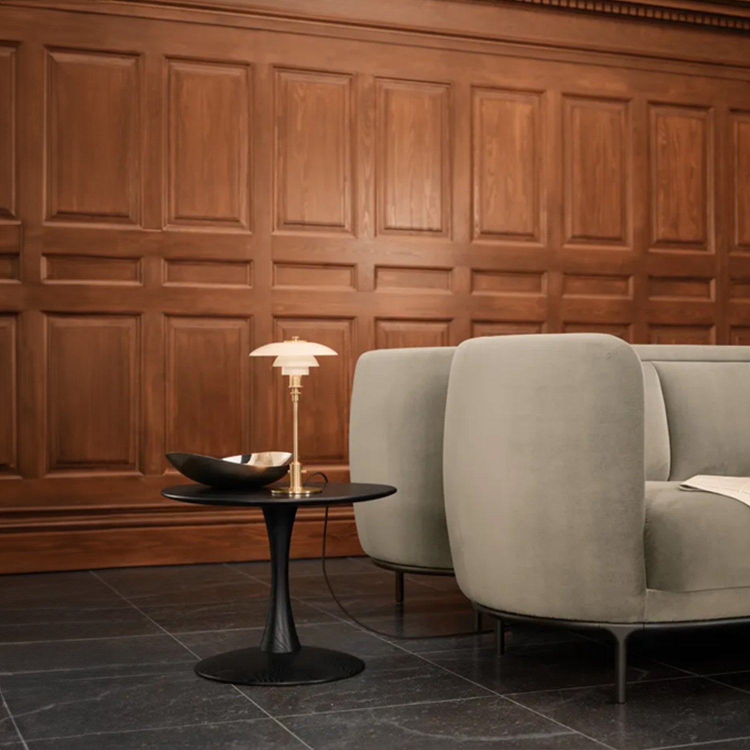 PH 2/1 Aged Brass Table Lamp