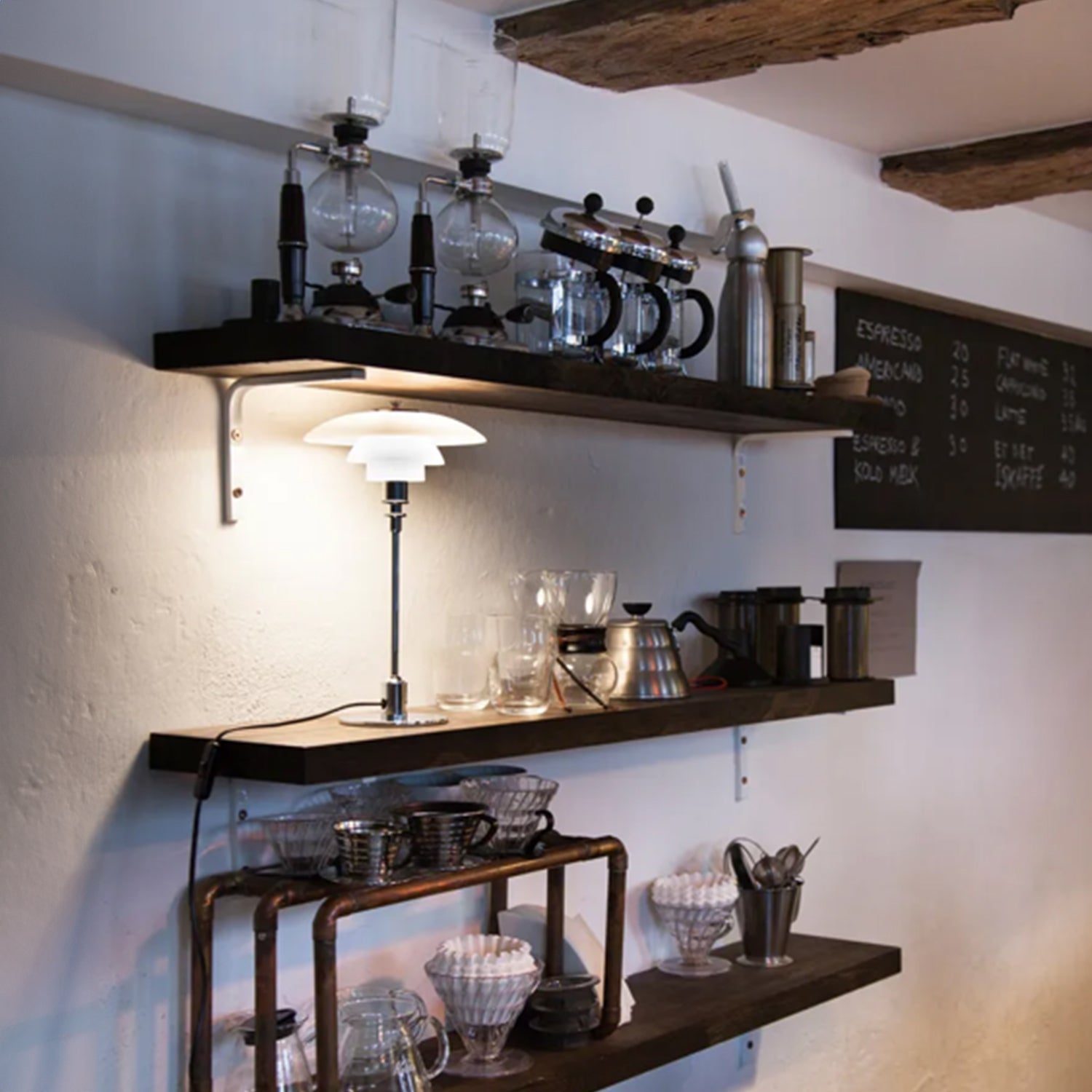 PH 2/1 Aged Brass Table Lamp