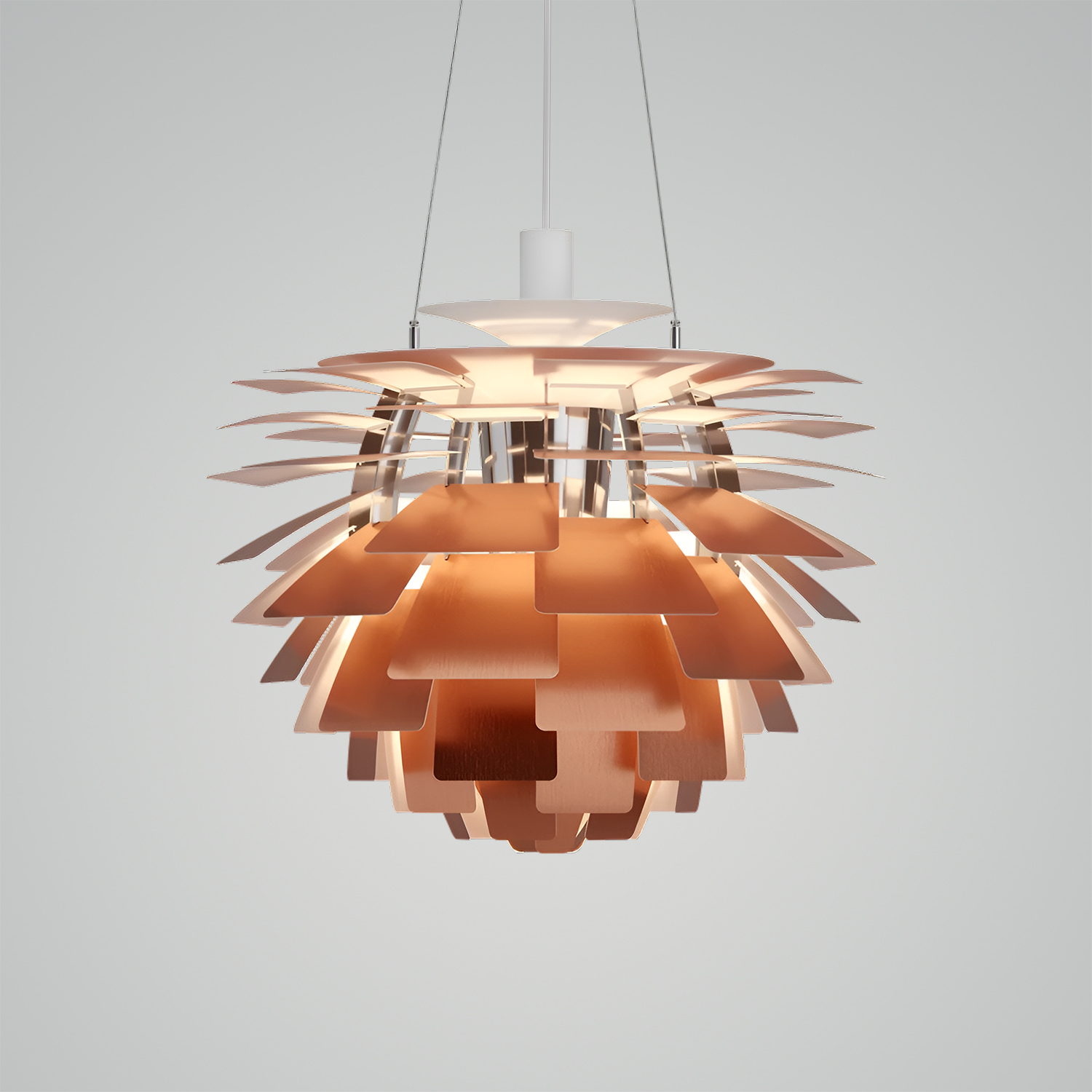 PH Artichoke Copper Pendant Light