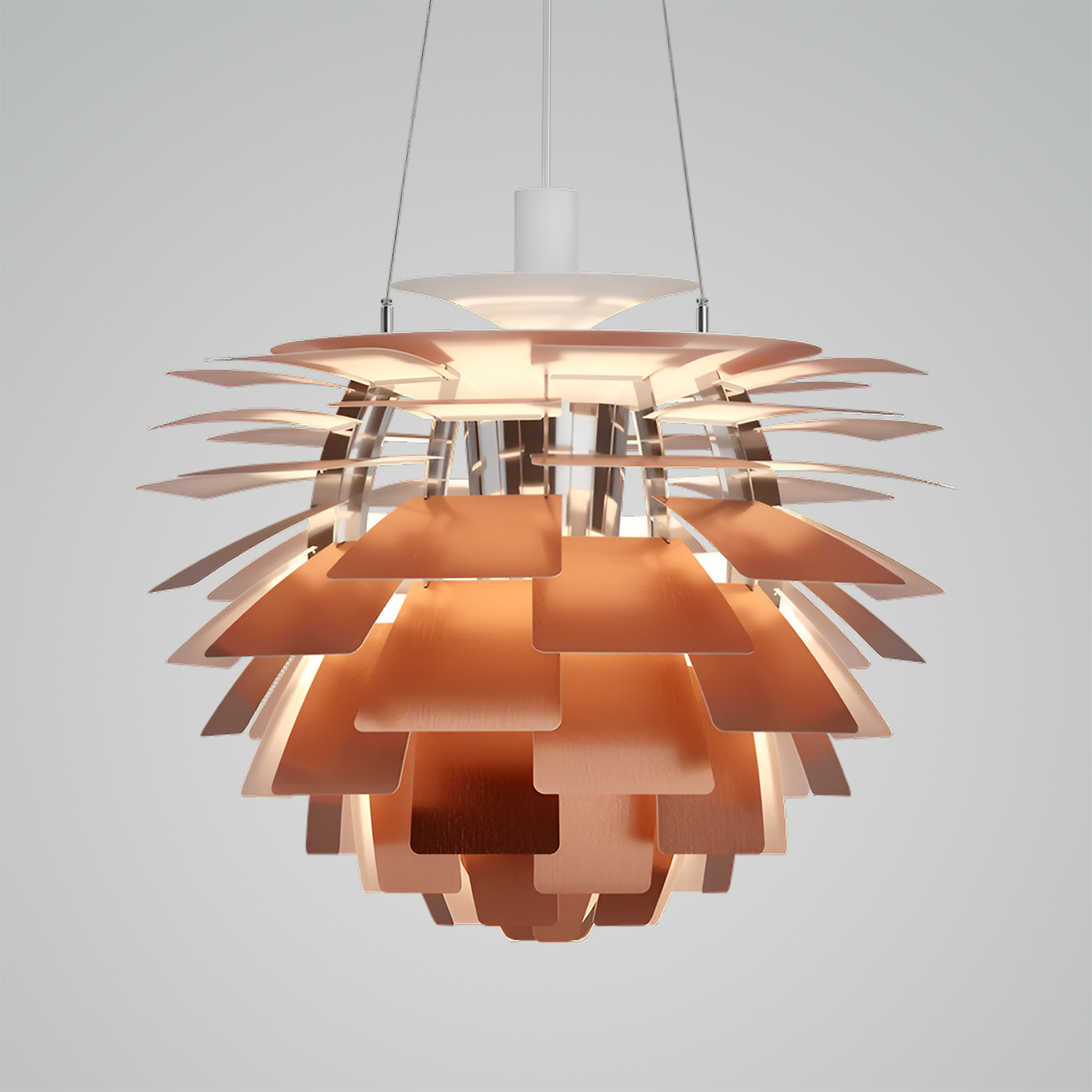 PH Artichoke Copper Pendant Light