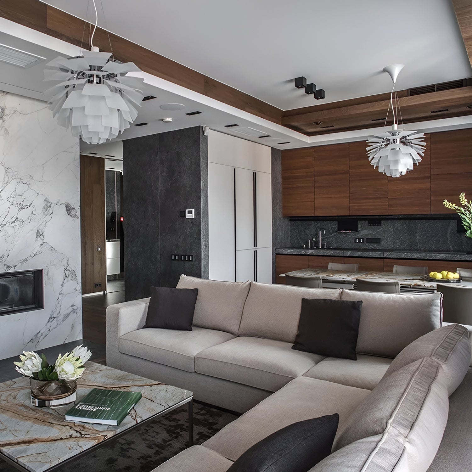 PH Artichoke Glass Pendant Light