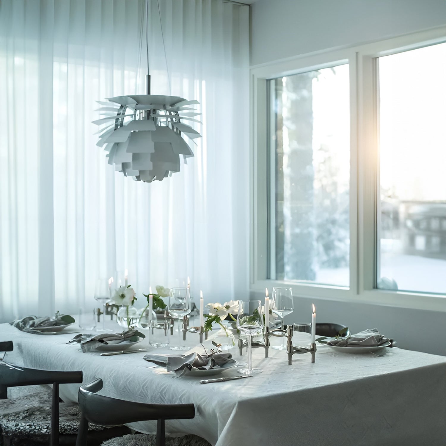 PH Artichoke Glass Pendant Light