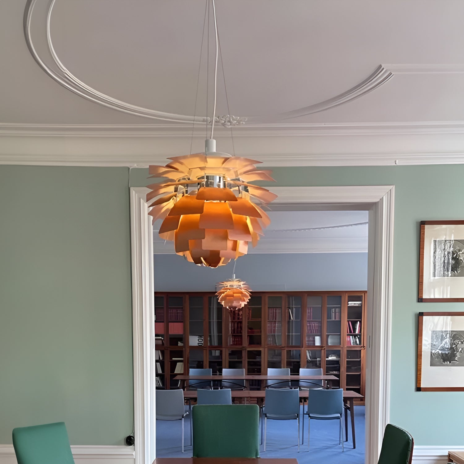 PH Artichoke Copper Pendant Light