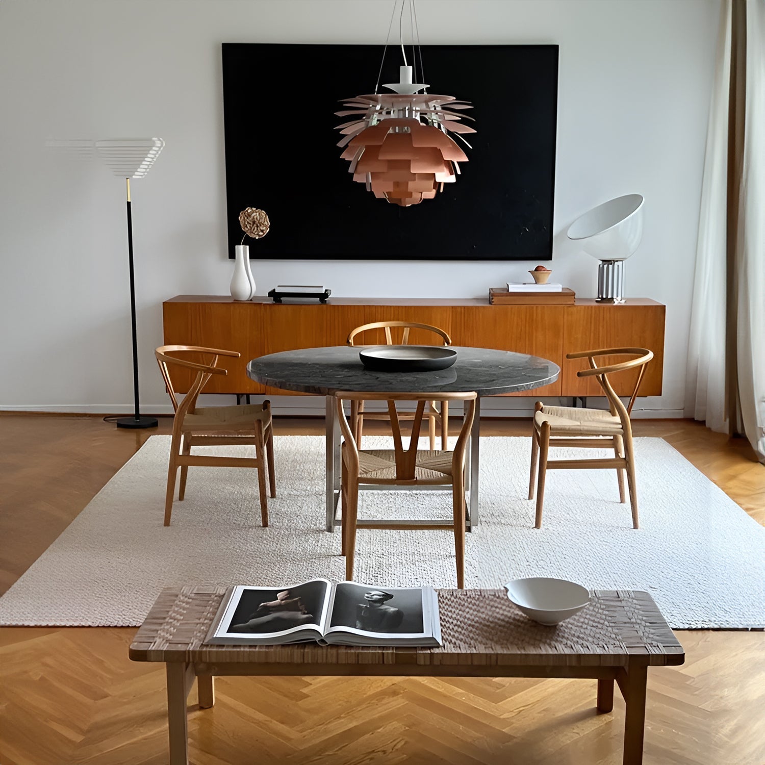 PH Artichoke Copper Pendant Light