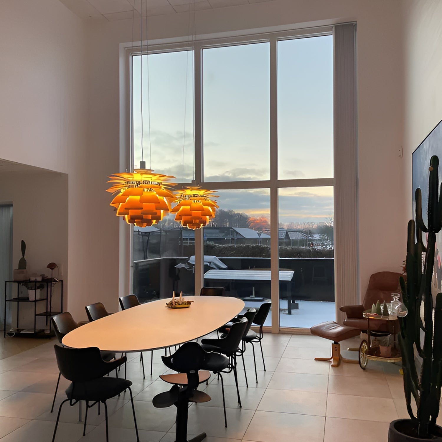 PH Artichoke Copper Pendant Light