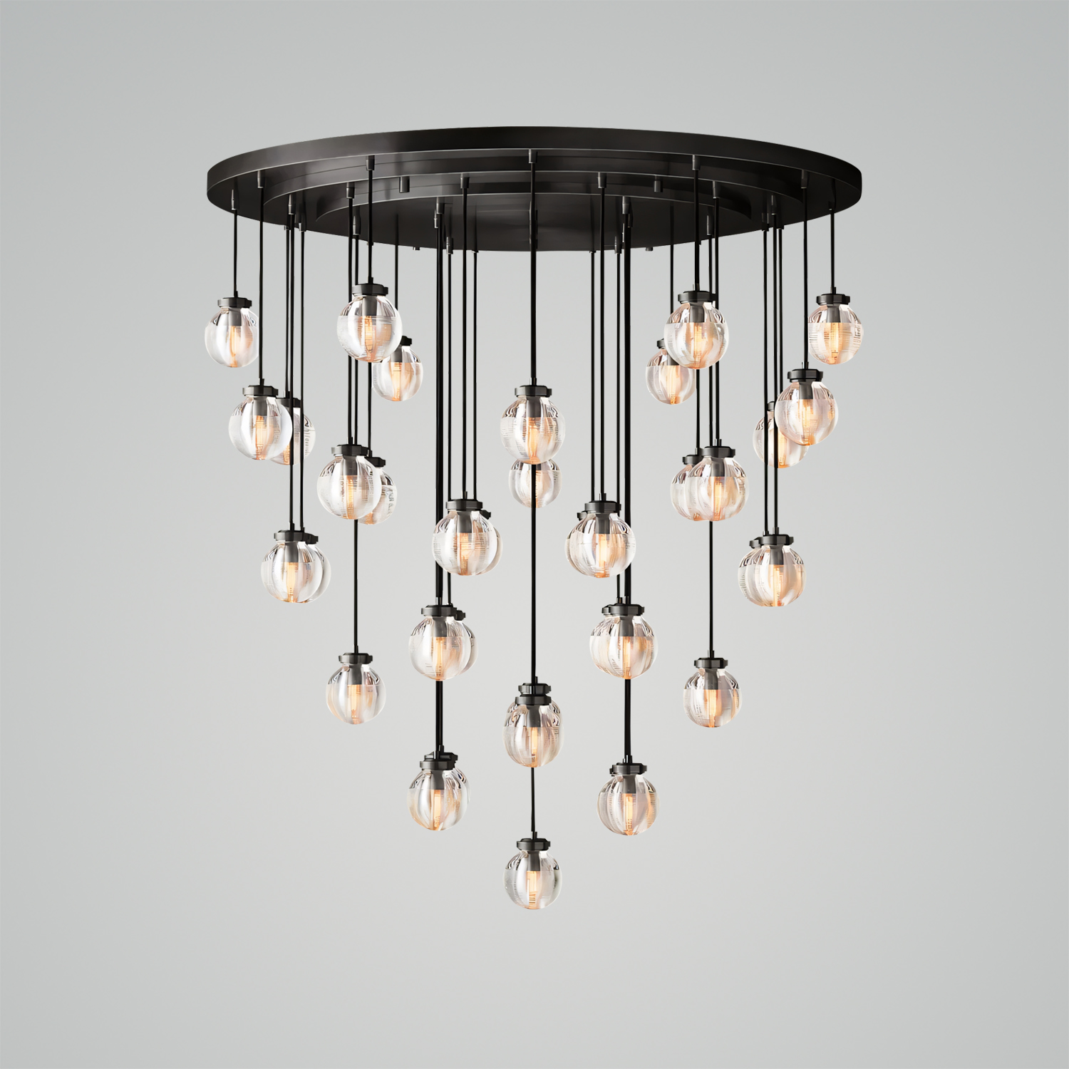 Pearl Round Chandelier