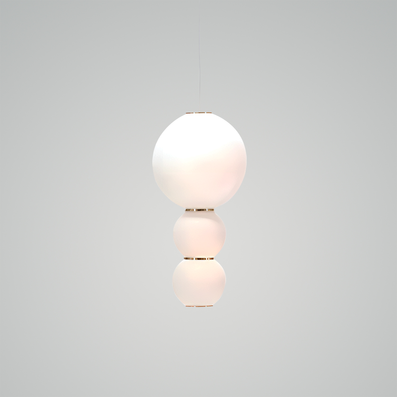 Pearls Double Pendant Light