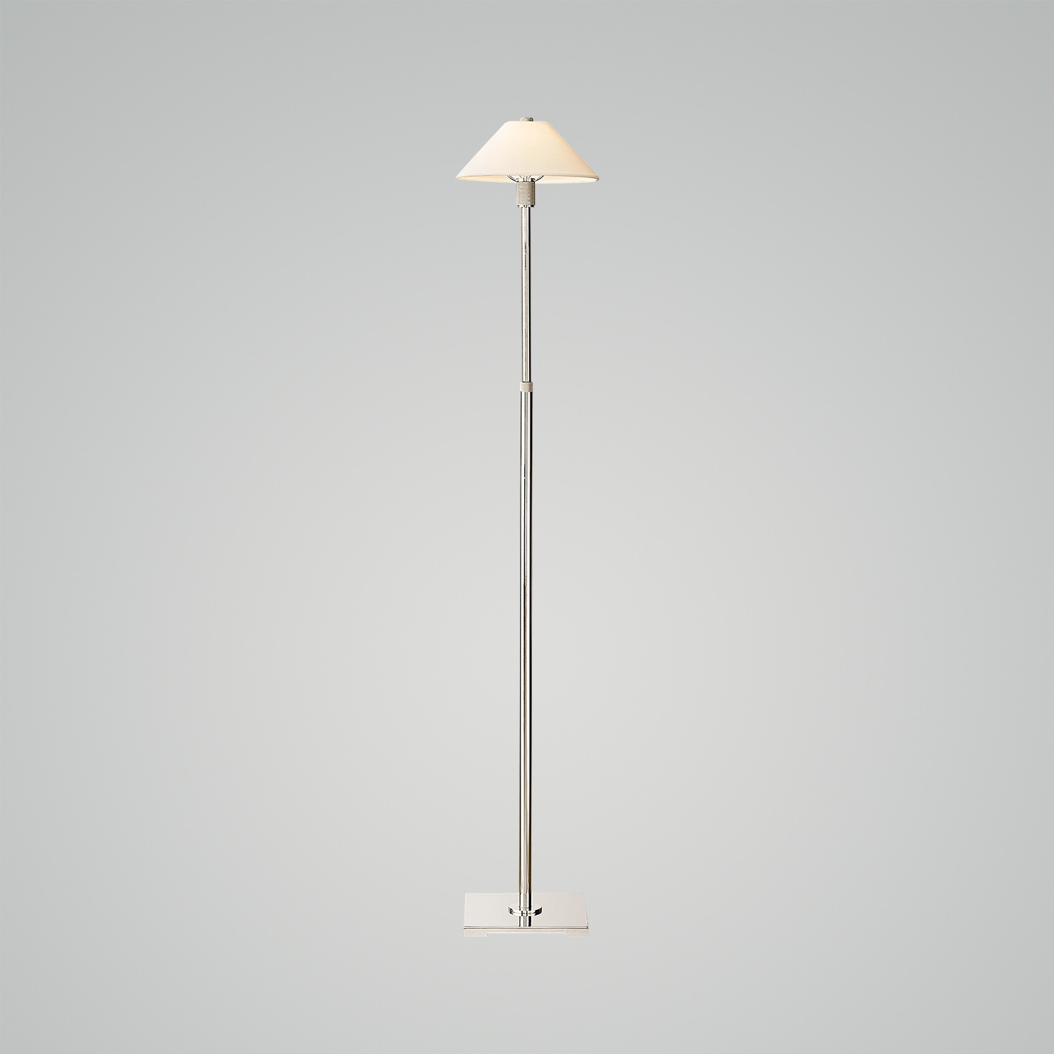 未上传 Pyramid Linen Shade Telescoping Floor Lamp