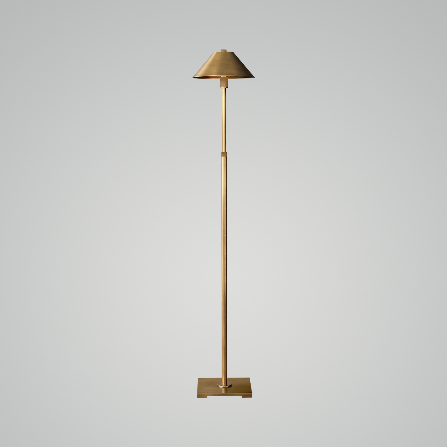 未上传 Pyramid Metal Shade Telescoping Floor Lamp