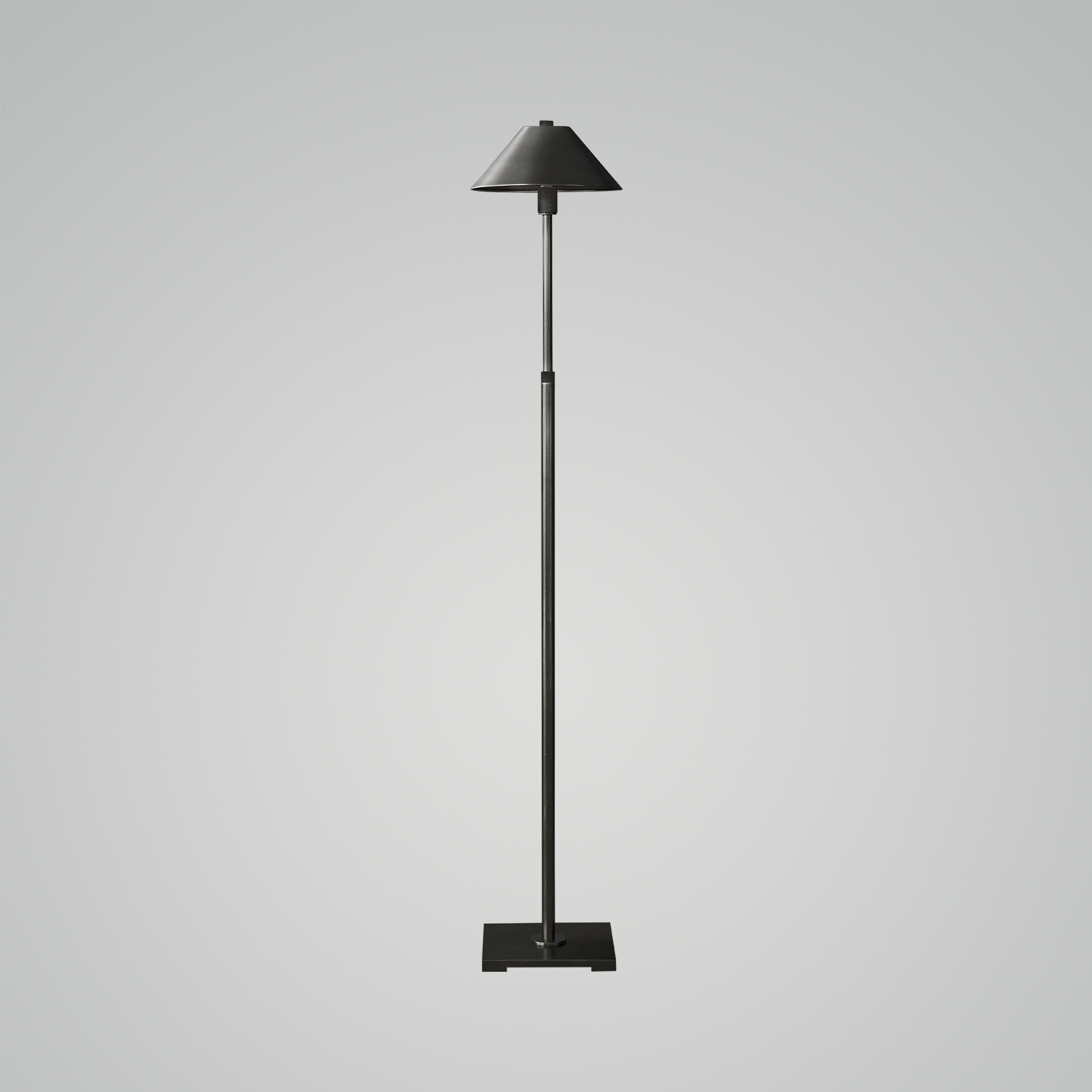 未上传 Pyramid Metal Shade Telescoping Floor Lamp