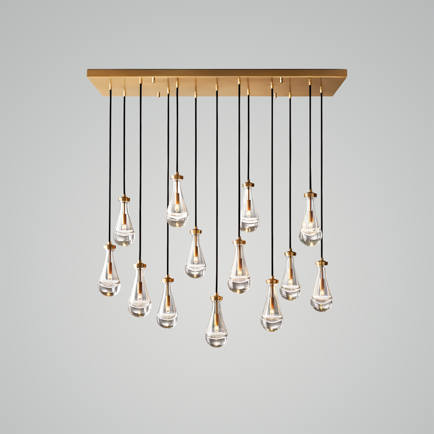 Rain Rectangular Chandelier