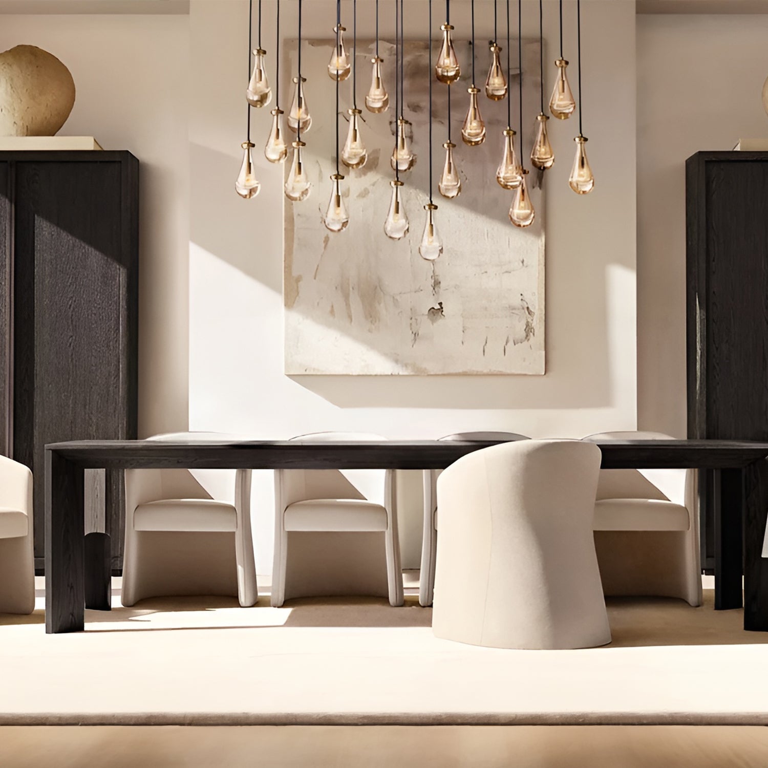 Rain Rectangular Chandelier