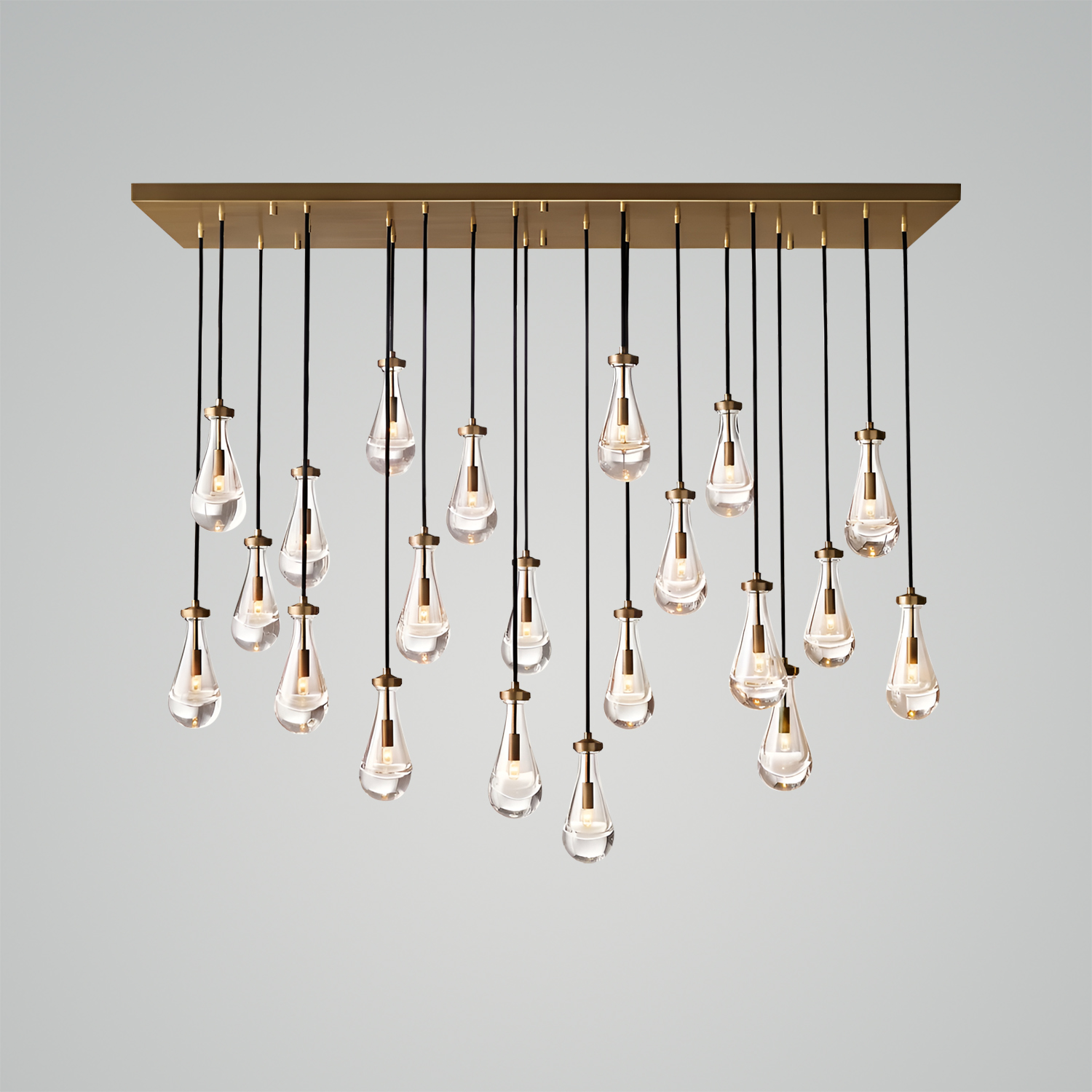 Rain Rectangular Chandelier