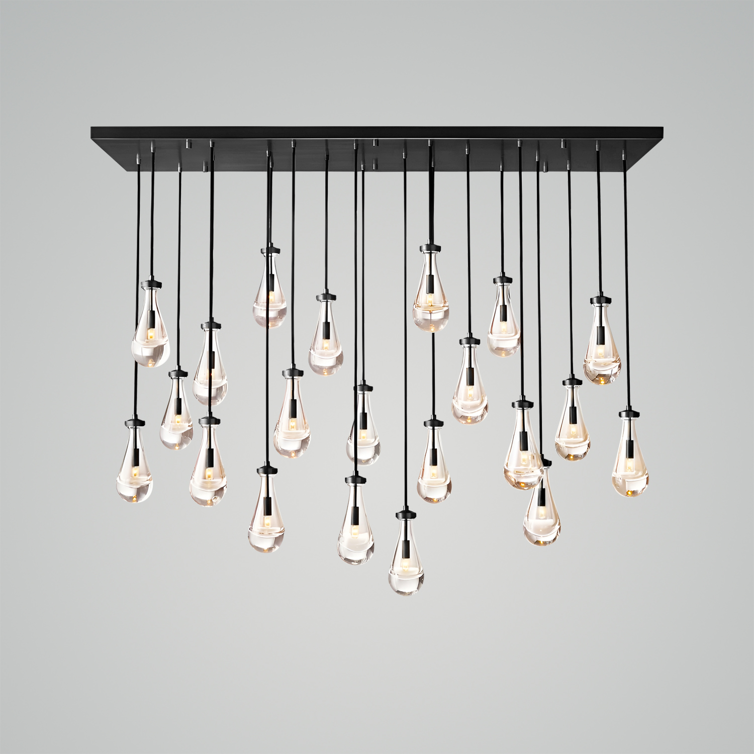 Rain Rectangular Chandelier
