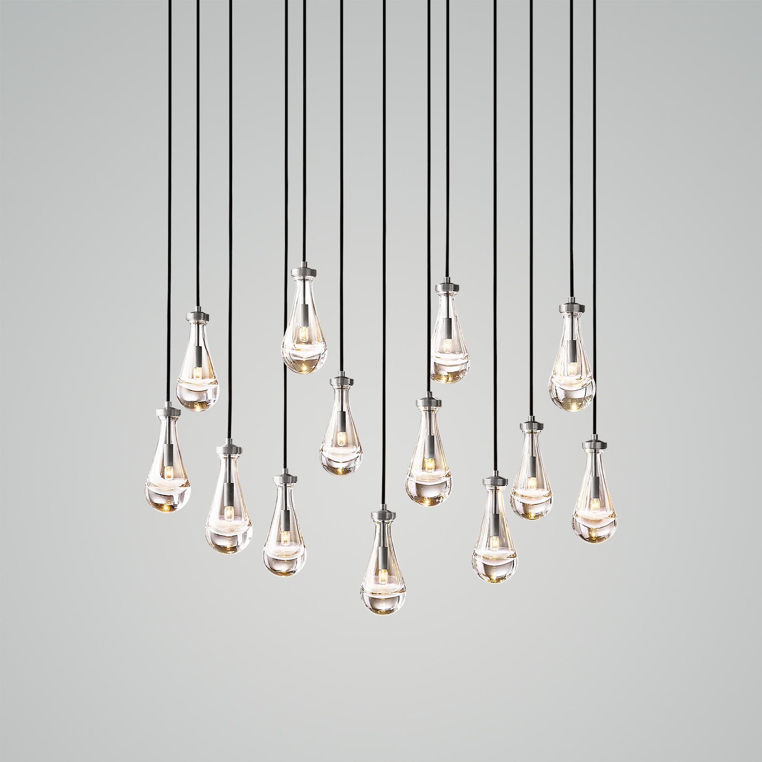 Rain Rectangular Chandelier