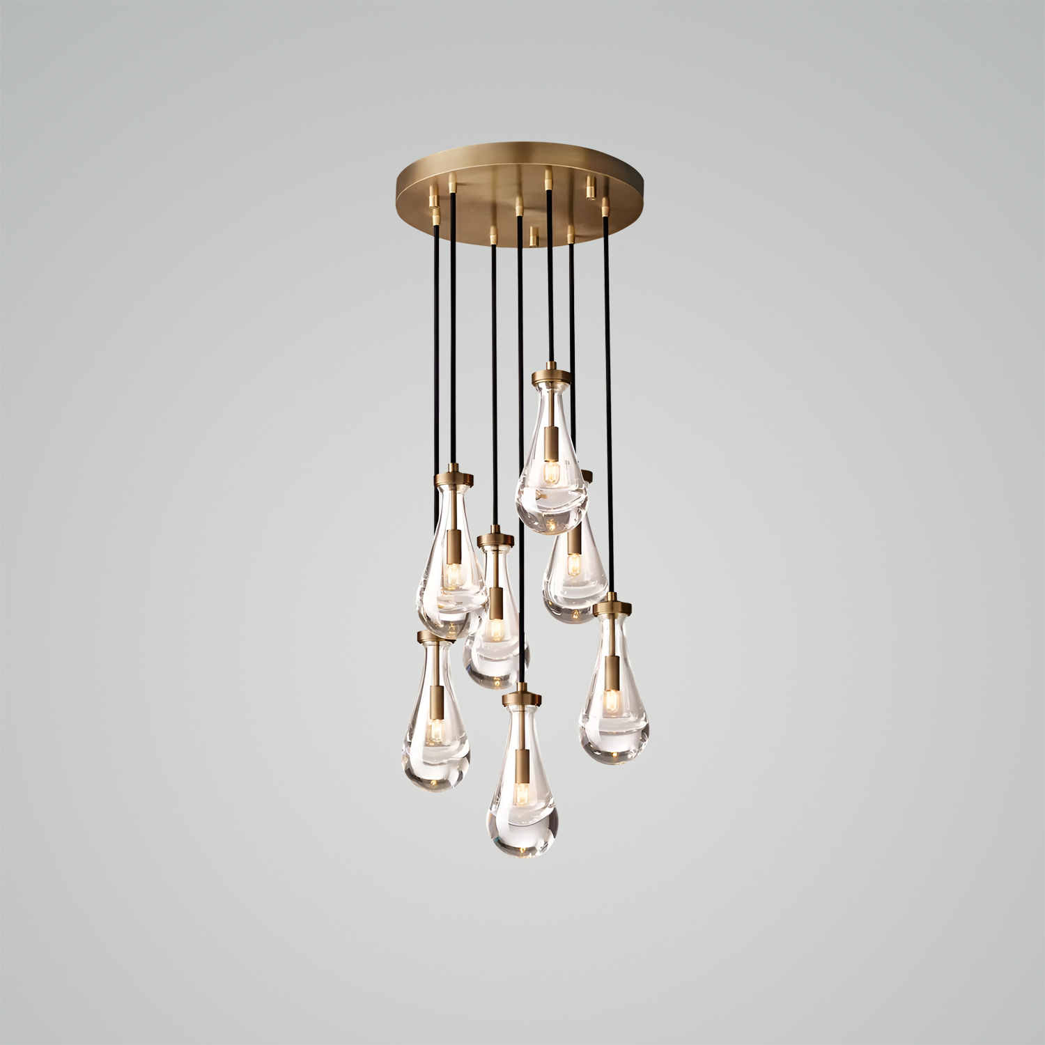 Rain Round Chandelier