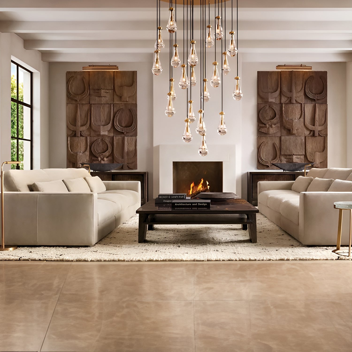 Rain Round Chandelier