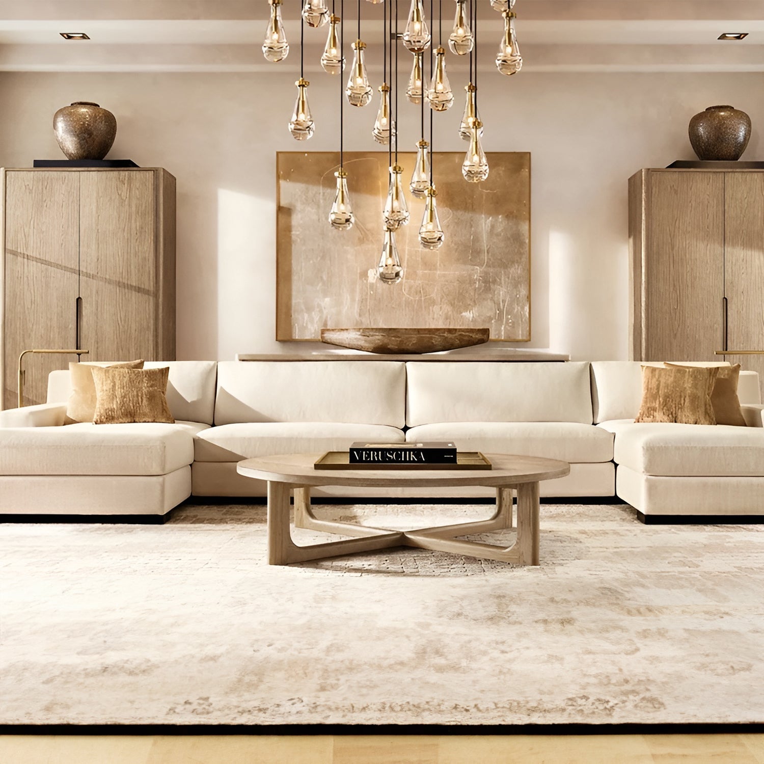 Rain Round Chandelier