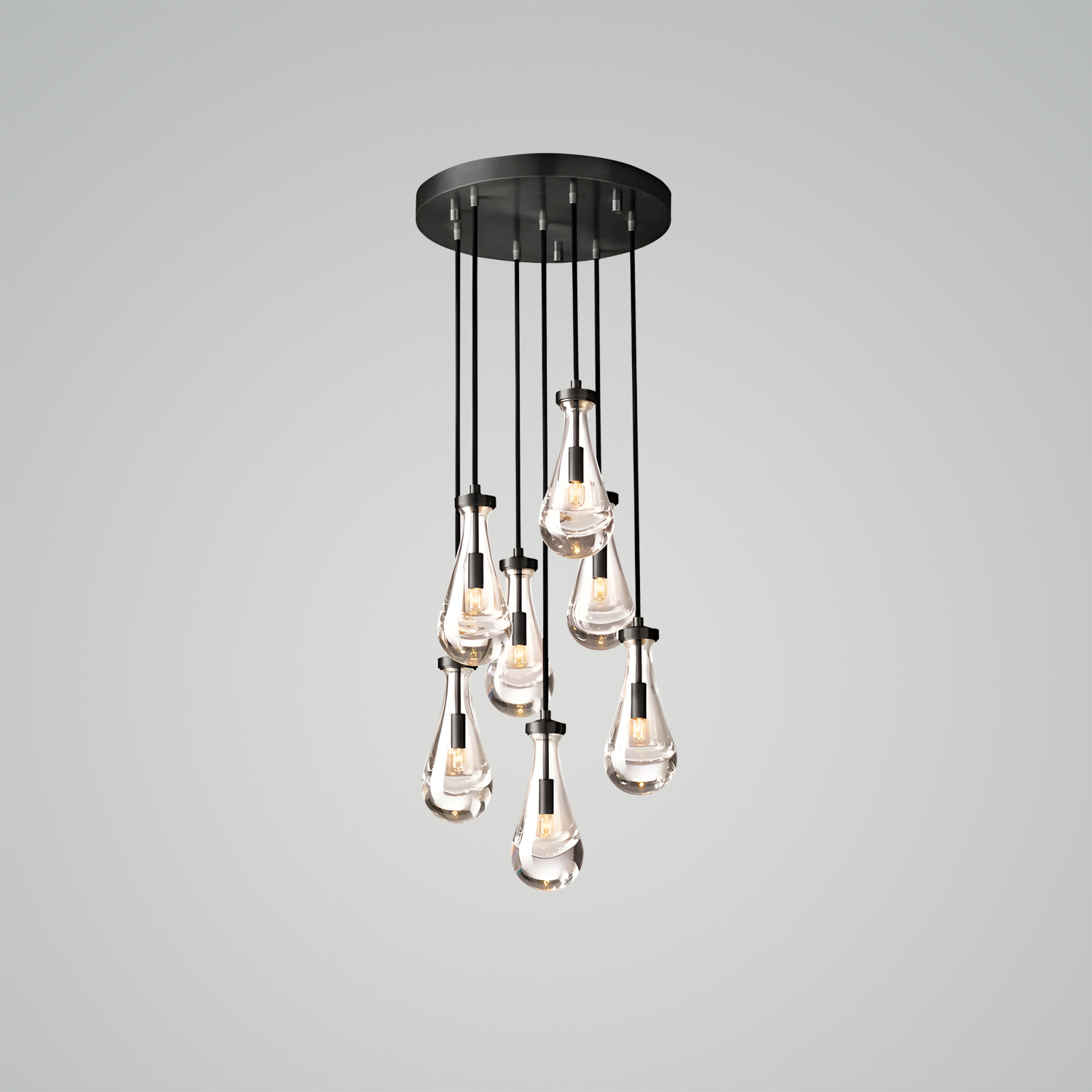 Rain Round Chandelier