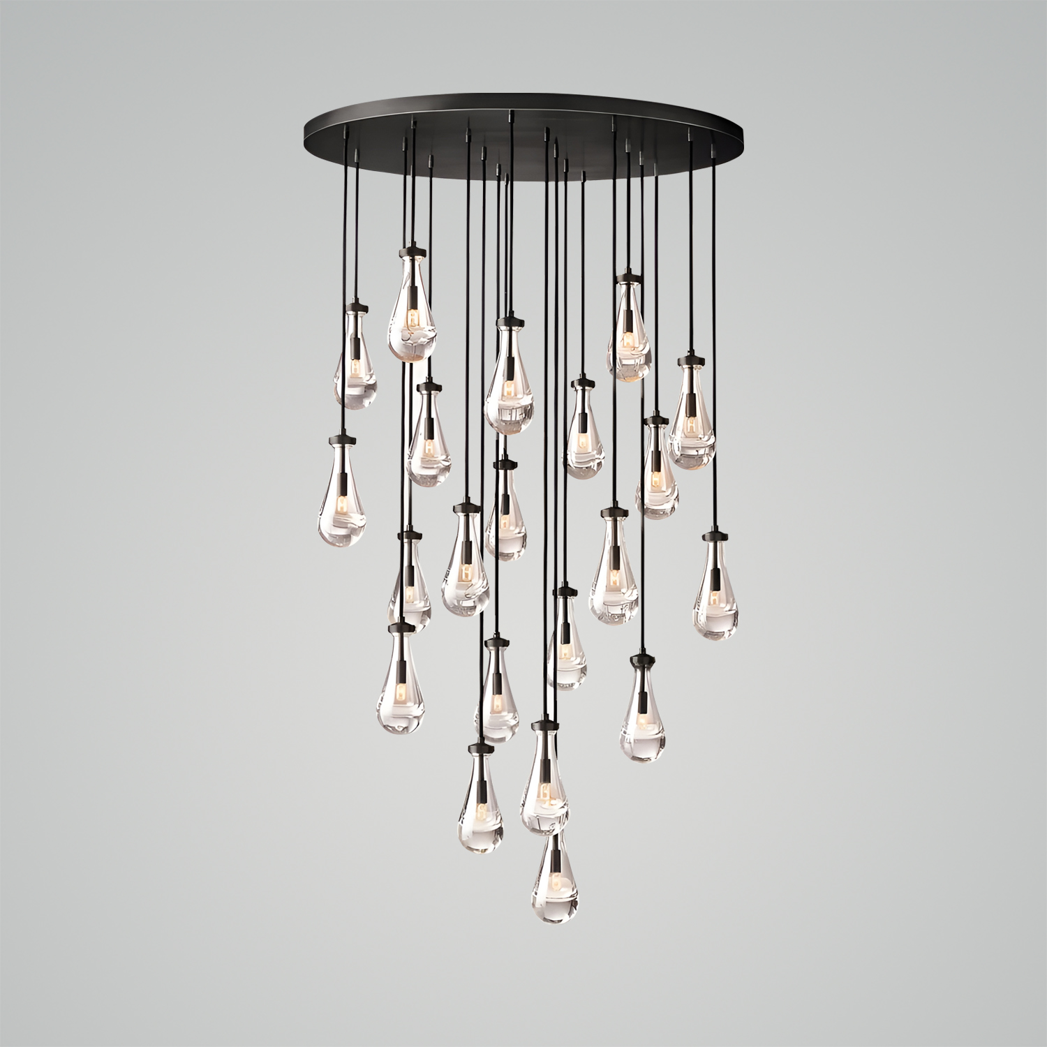Rain Round Chandelier
