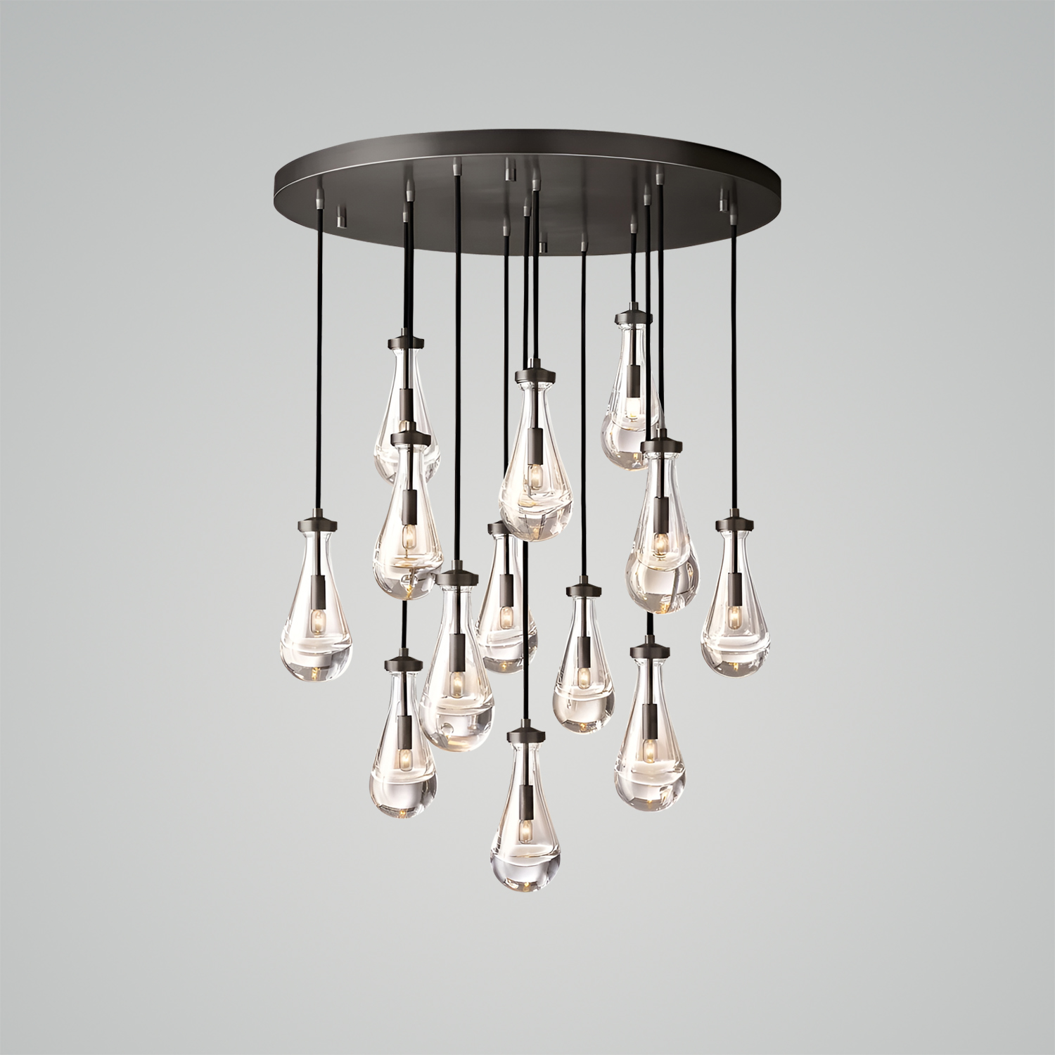 Rain Round Chandelier