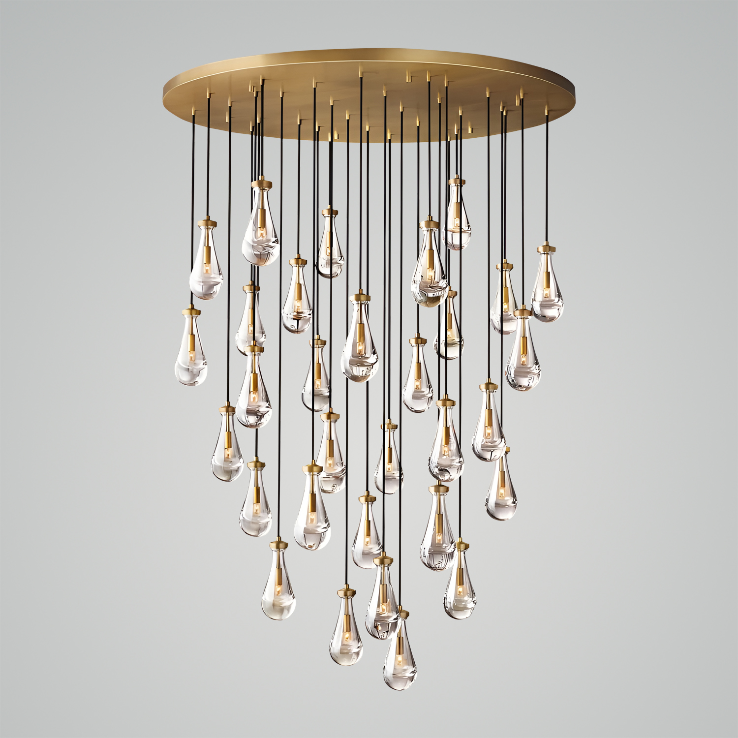 Rain Round Chandelier