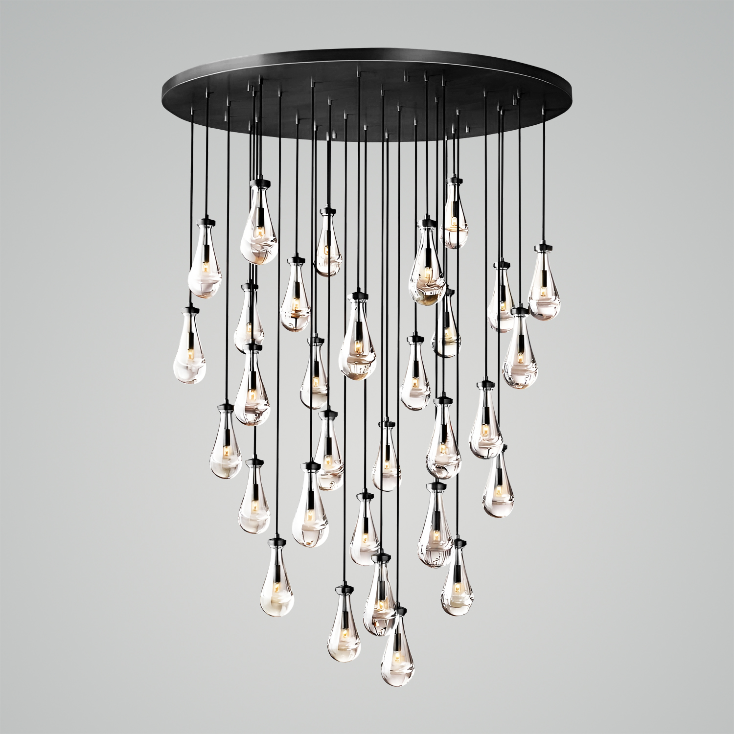 Rain Round Chandelier