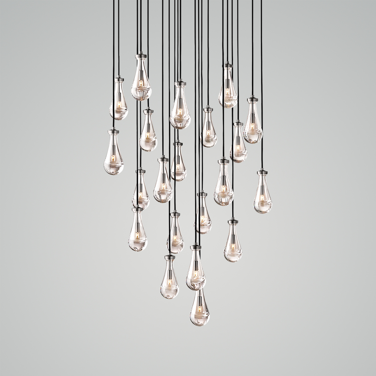 Rain Round Chandelier