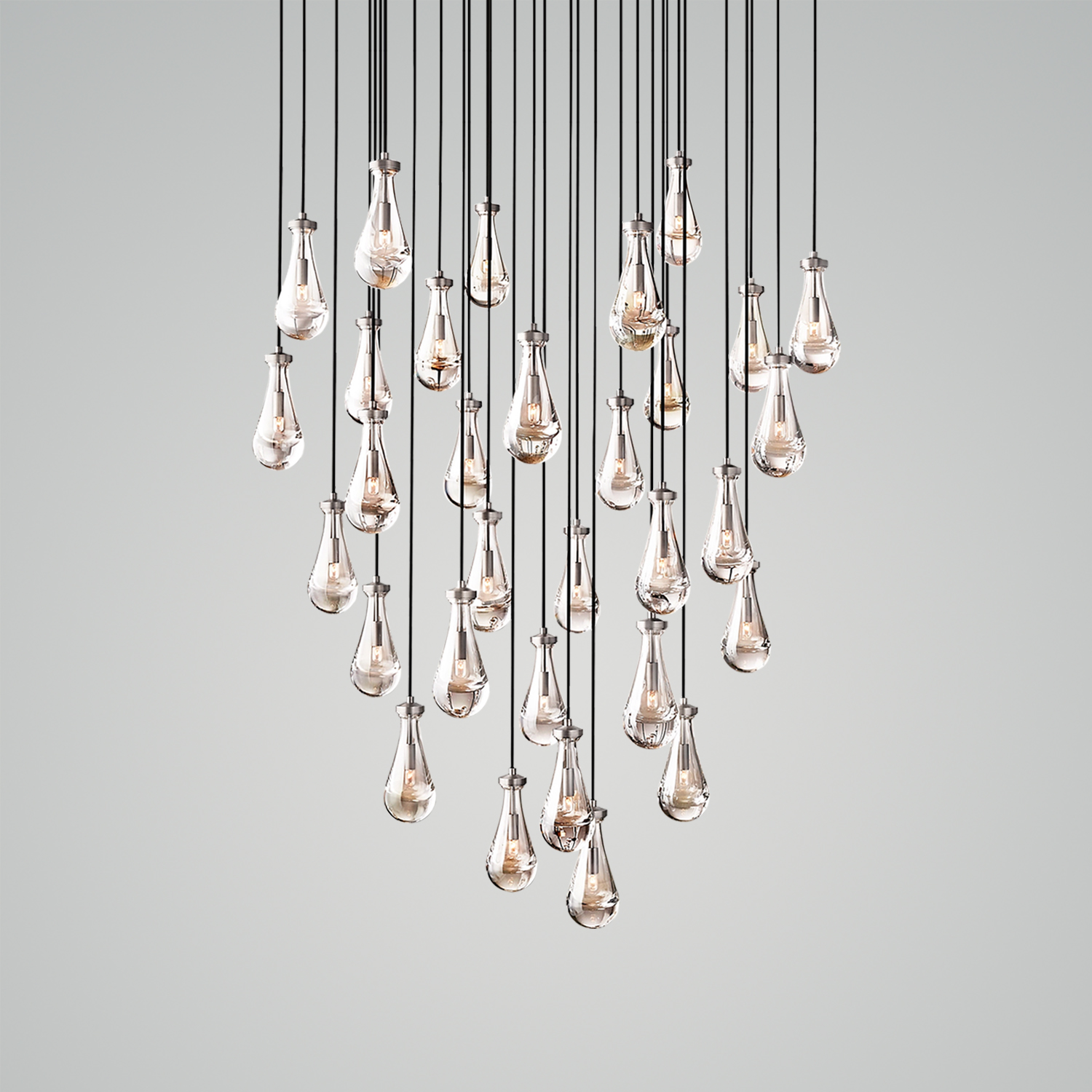 Rain Round Chandelier