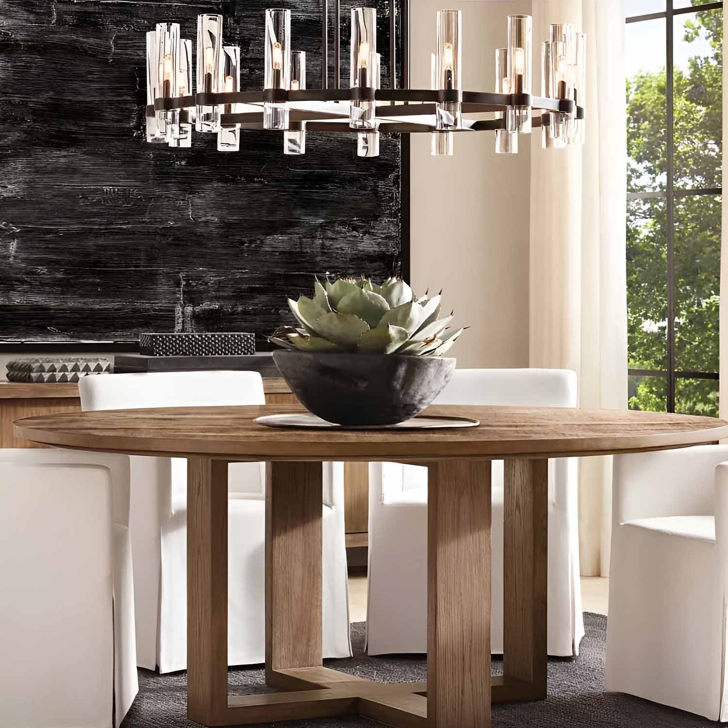 Ravelle Round Chandelier