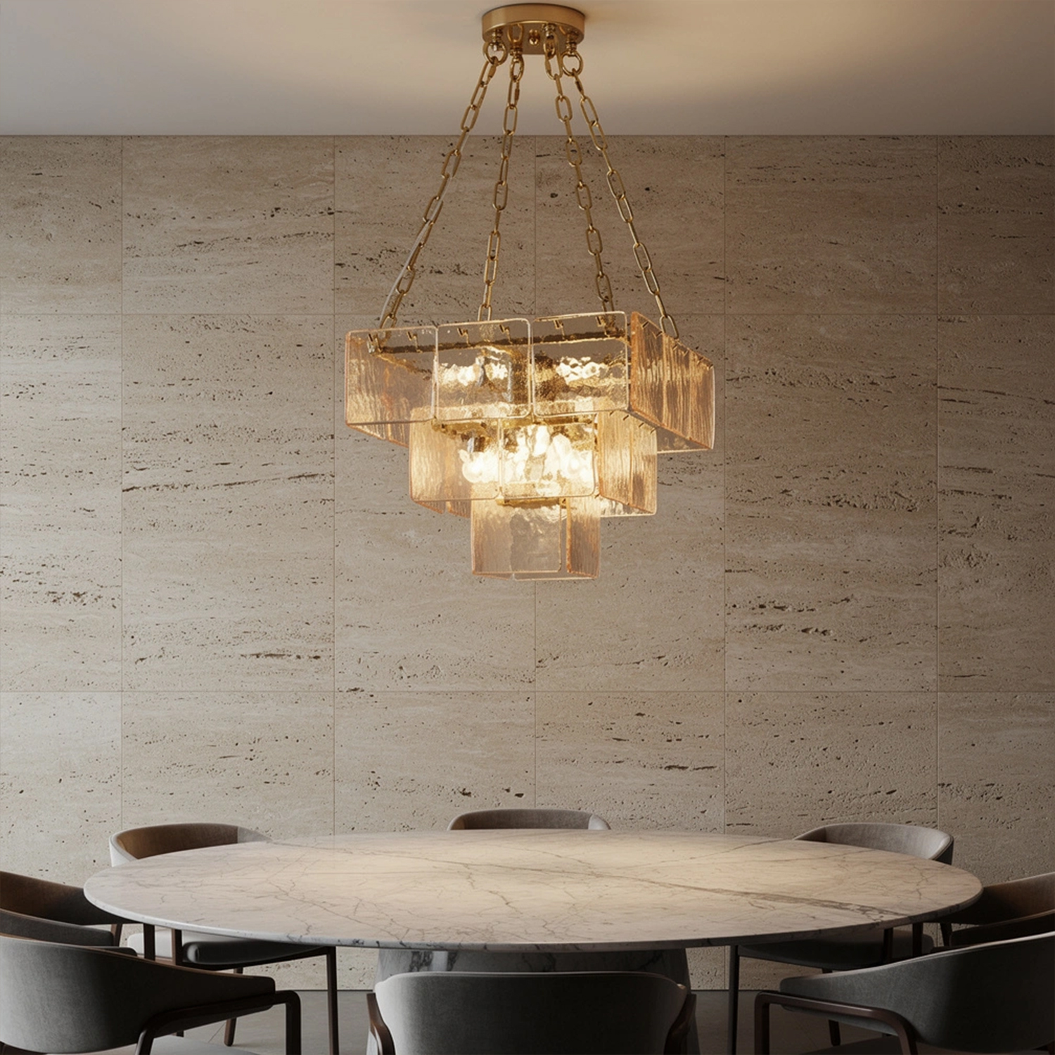 Regal Multi Tier Chandelier