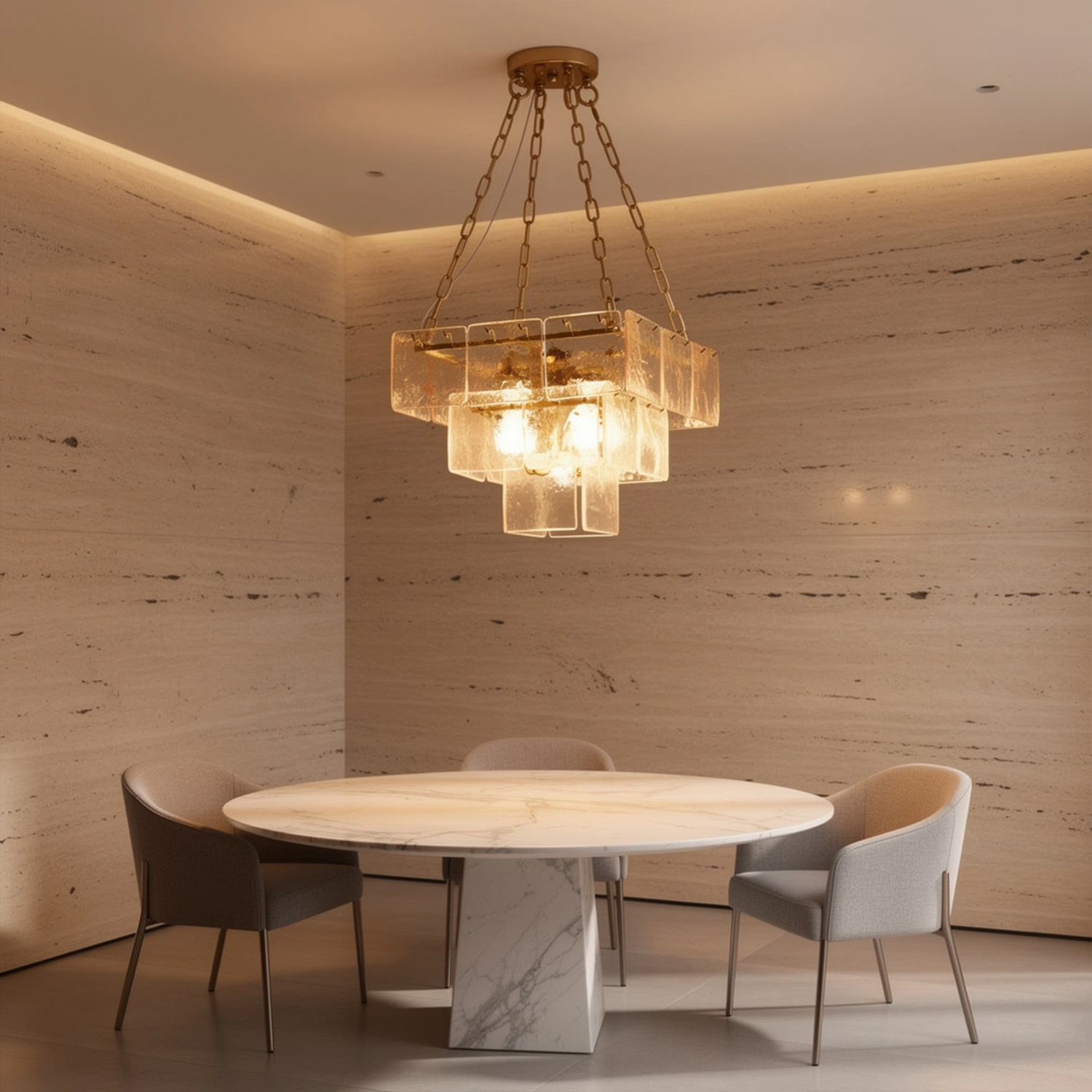 Regal Multi Tier Chandelier