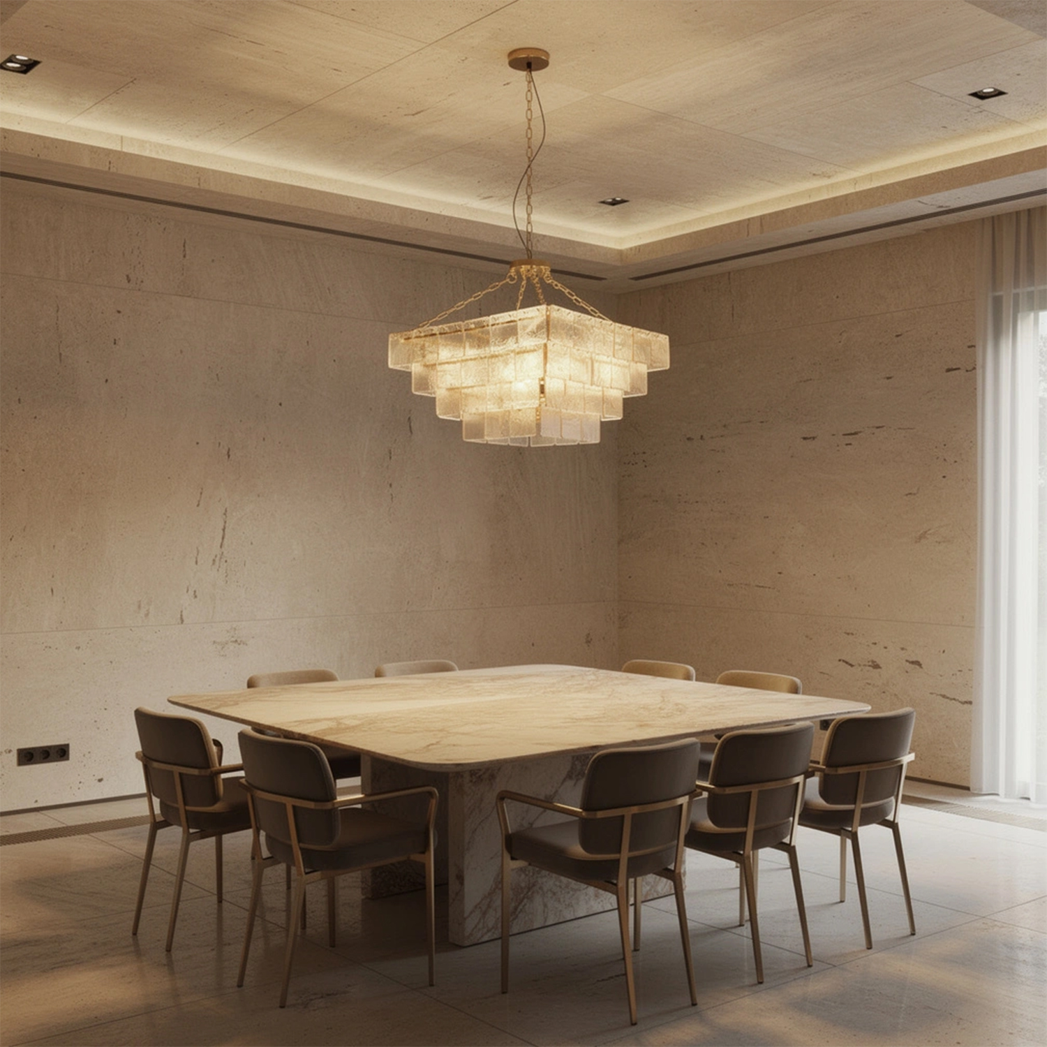 Regal Multi Tier Chandelier