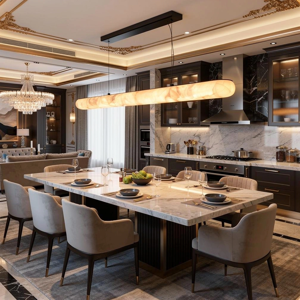 Rivage Lisse Linear Chandelier