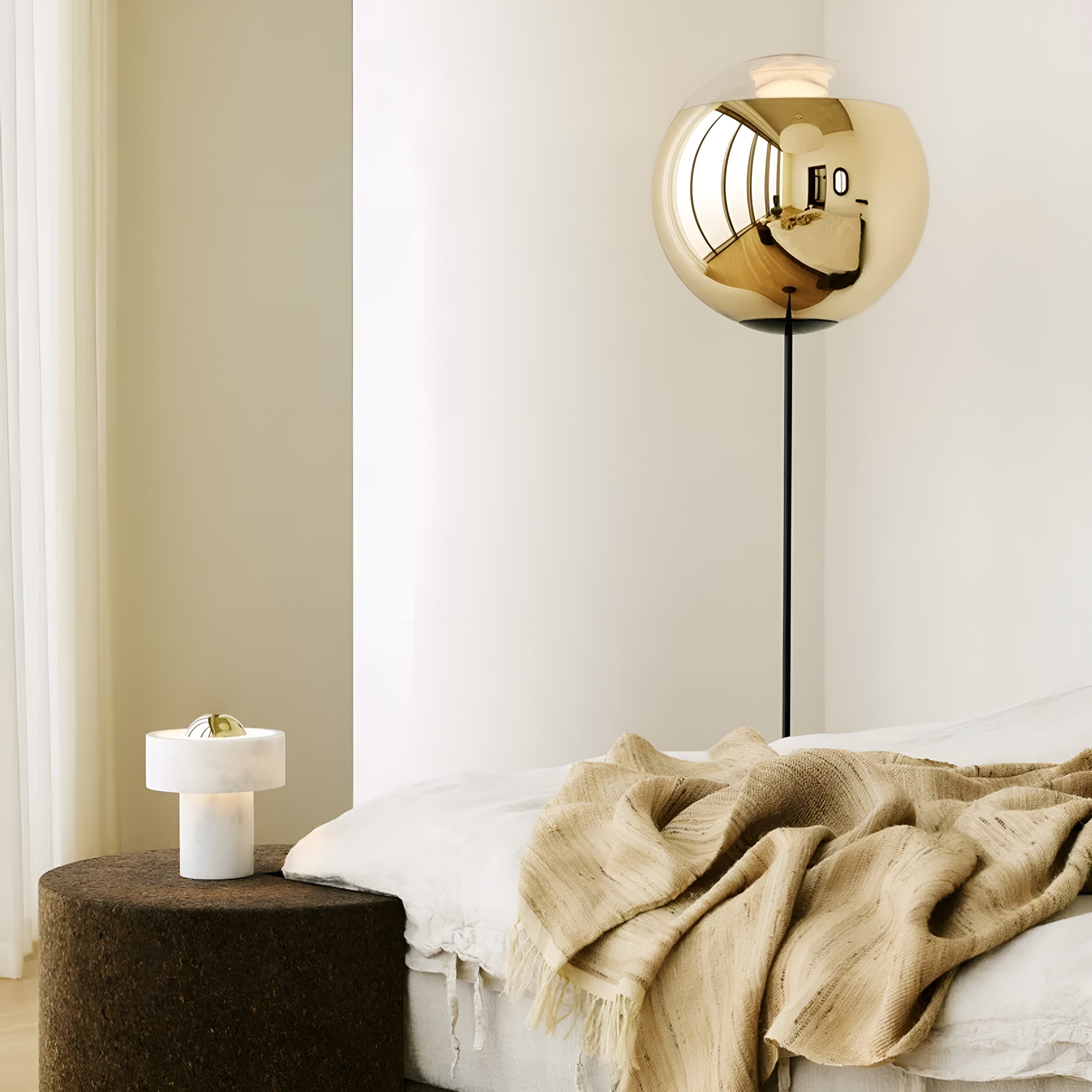 Stone Portable LED Table Lamp
